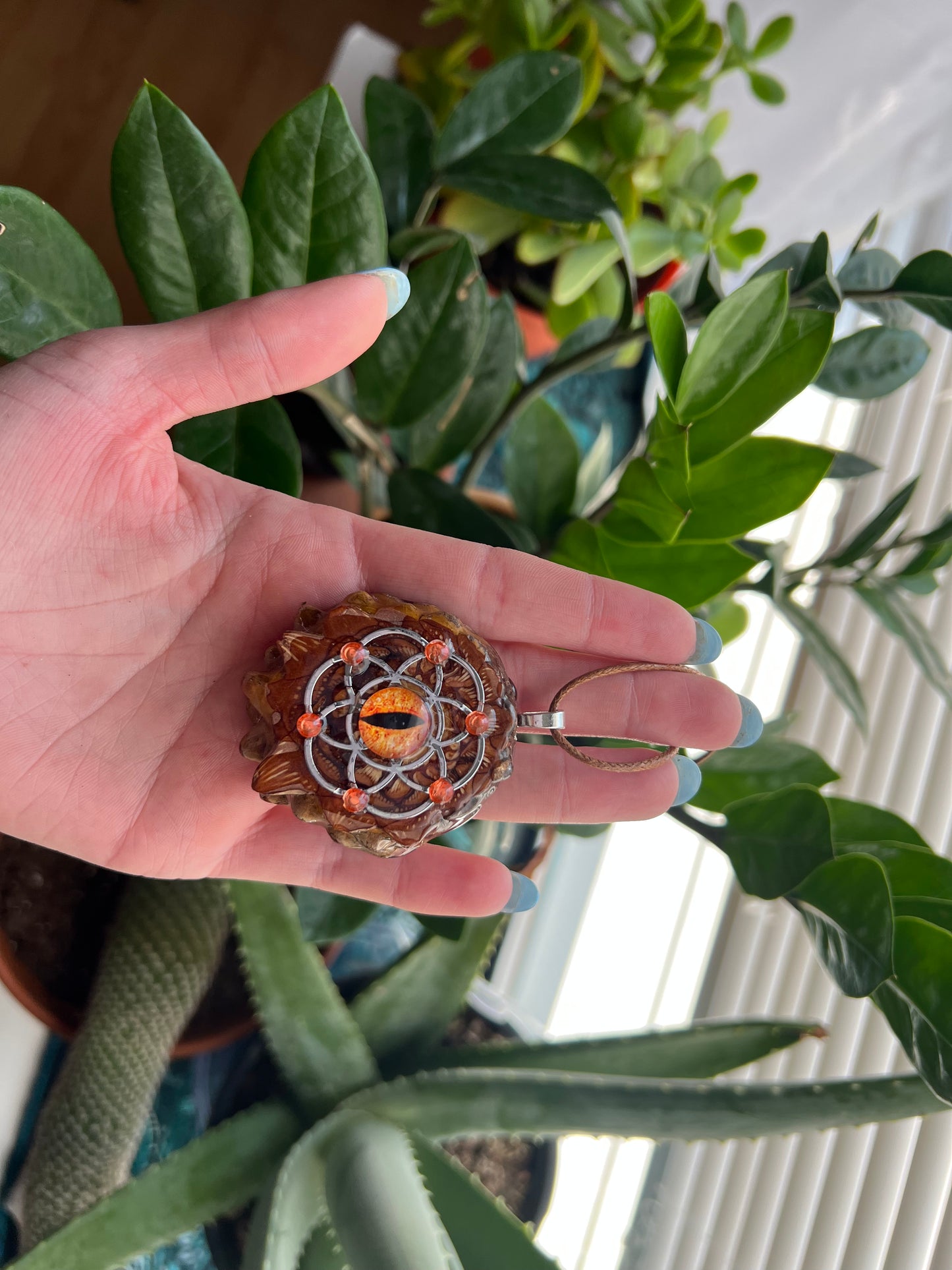 Third Eye Pinecone Pendant