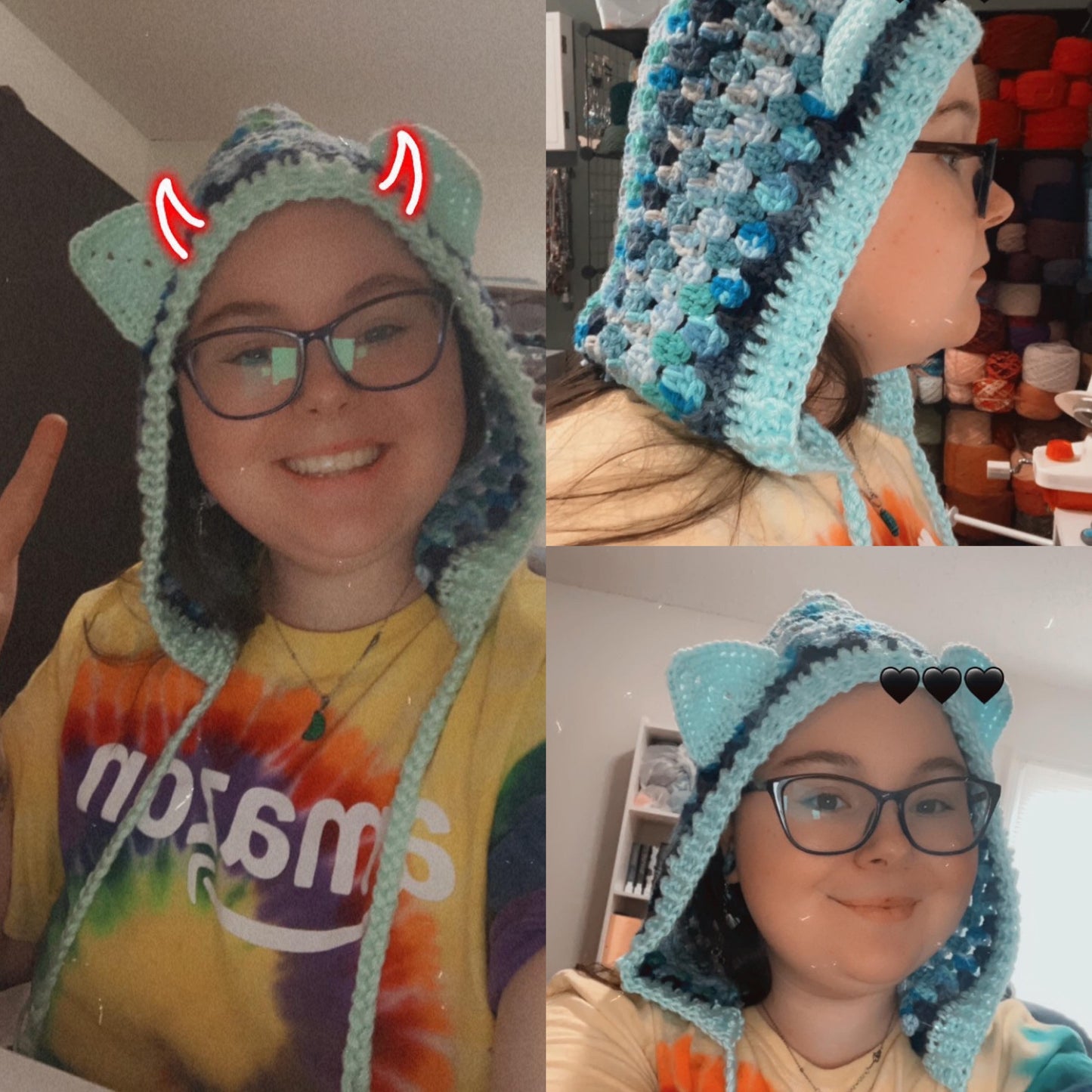 The Fairy Beary Hood Pattern - PDF Download