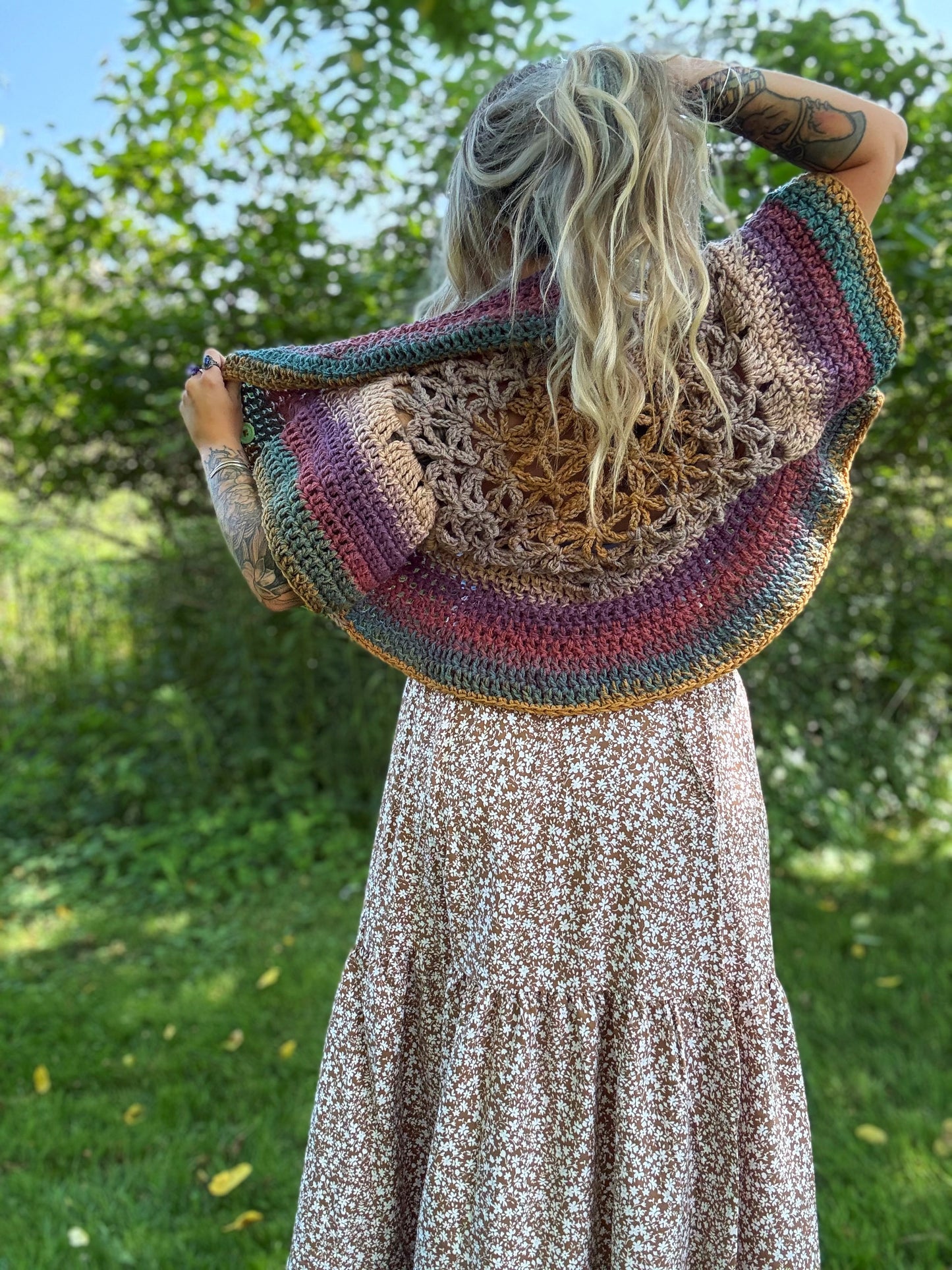 XS-M Flower of Life Shrug