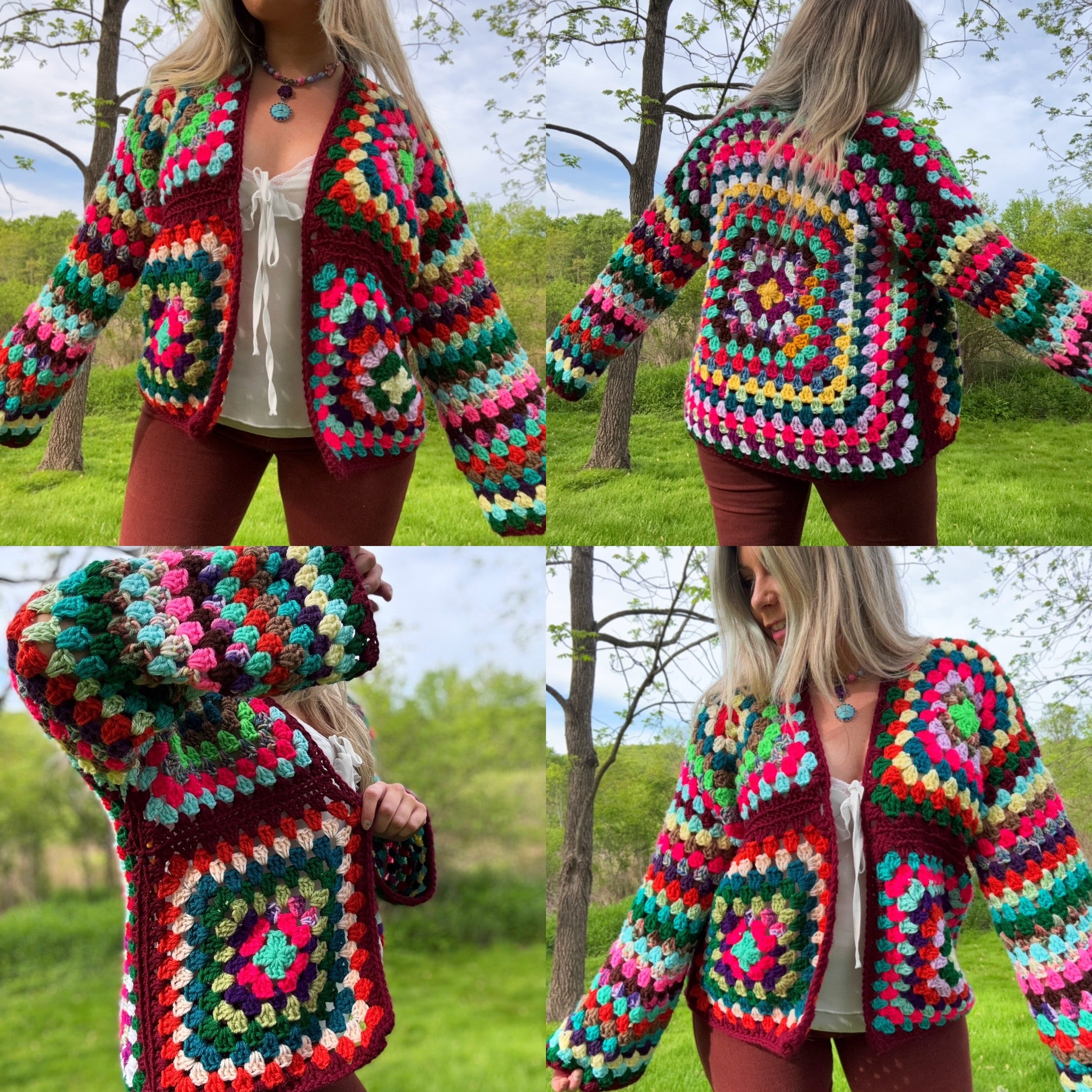 Block Party Sweater Pattern - Main Image