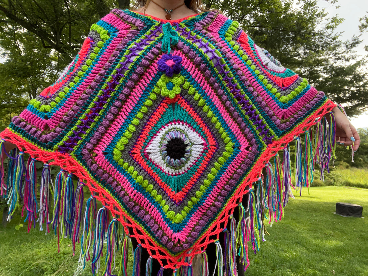 Oversized Fourth Eye Poncho