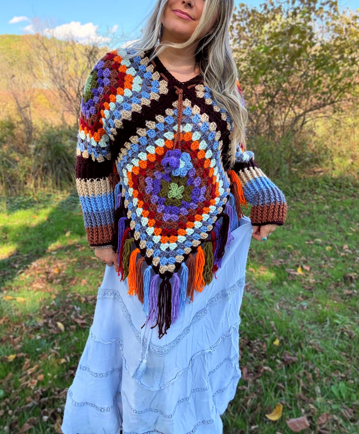 XS/M Sweater Poncho