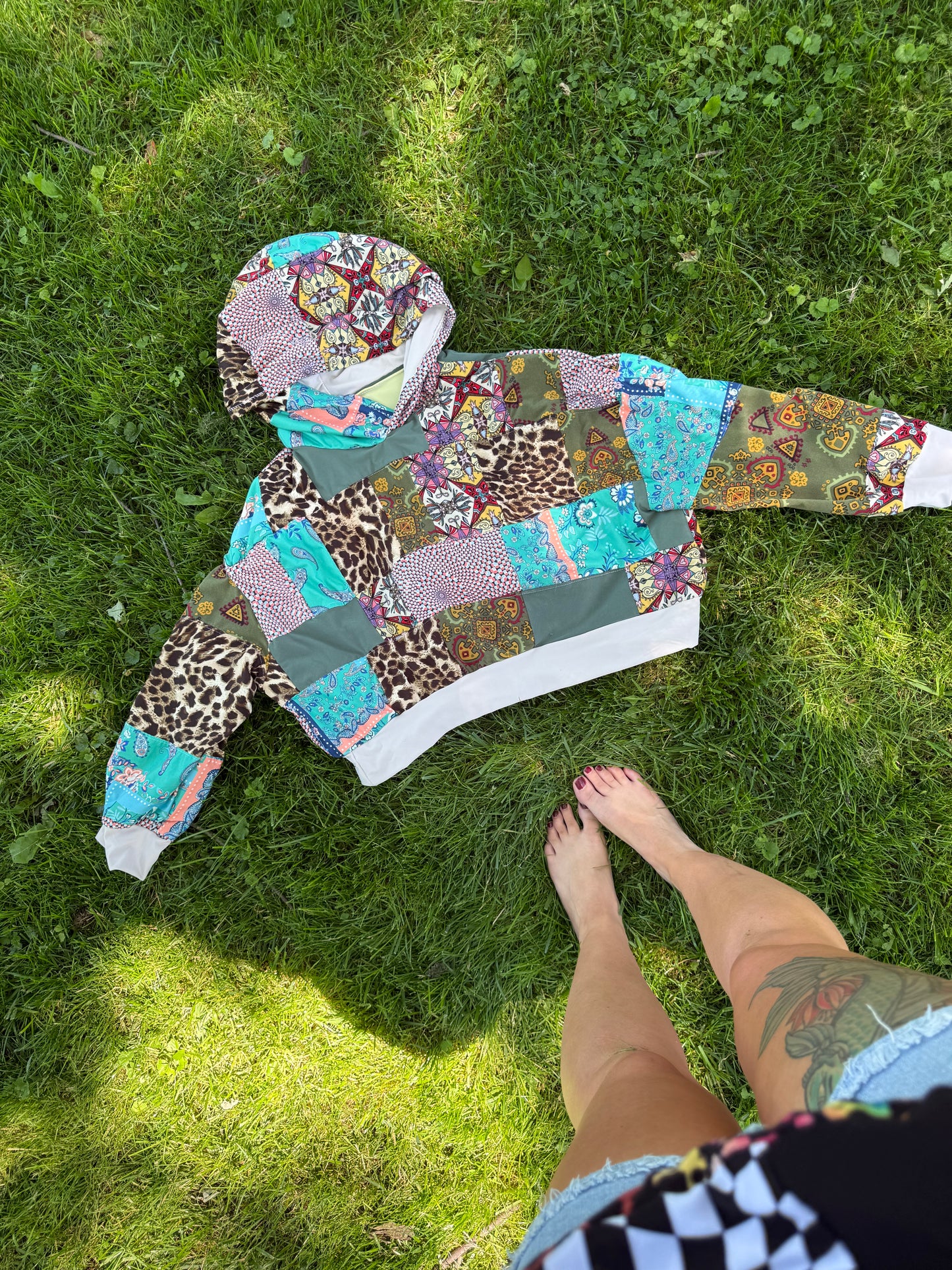 Jungle Cat Hoodie (L/XL)