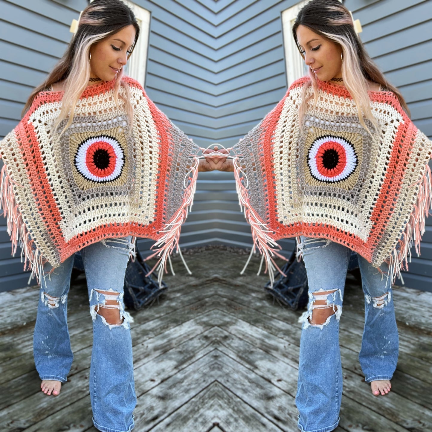 The Optic Nervana Poncho Pattern