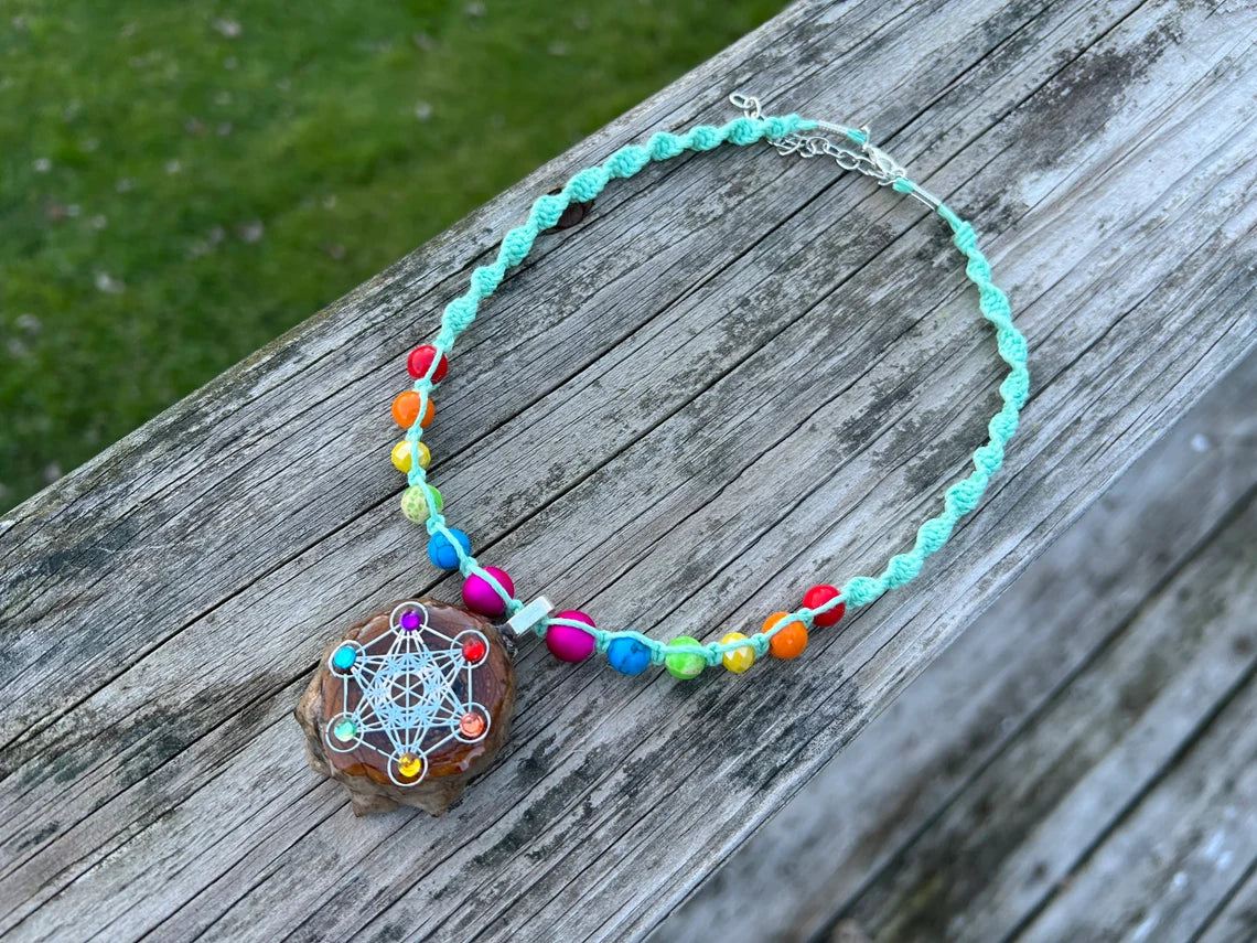 Pinecone Hemp Necklace