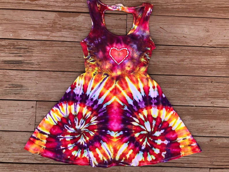 Small Tie Dye Dress – AstroKnotty Small Tie Dye Dress – AstroKnotty