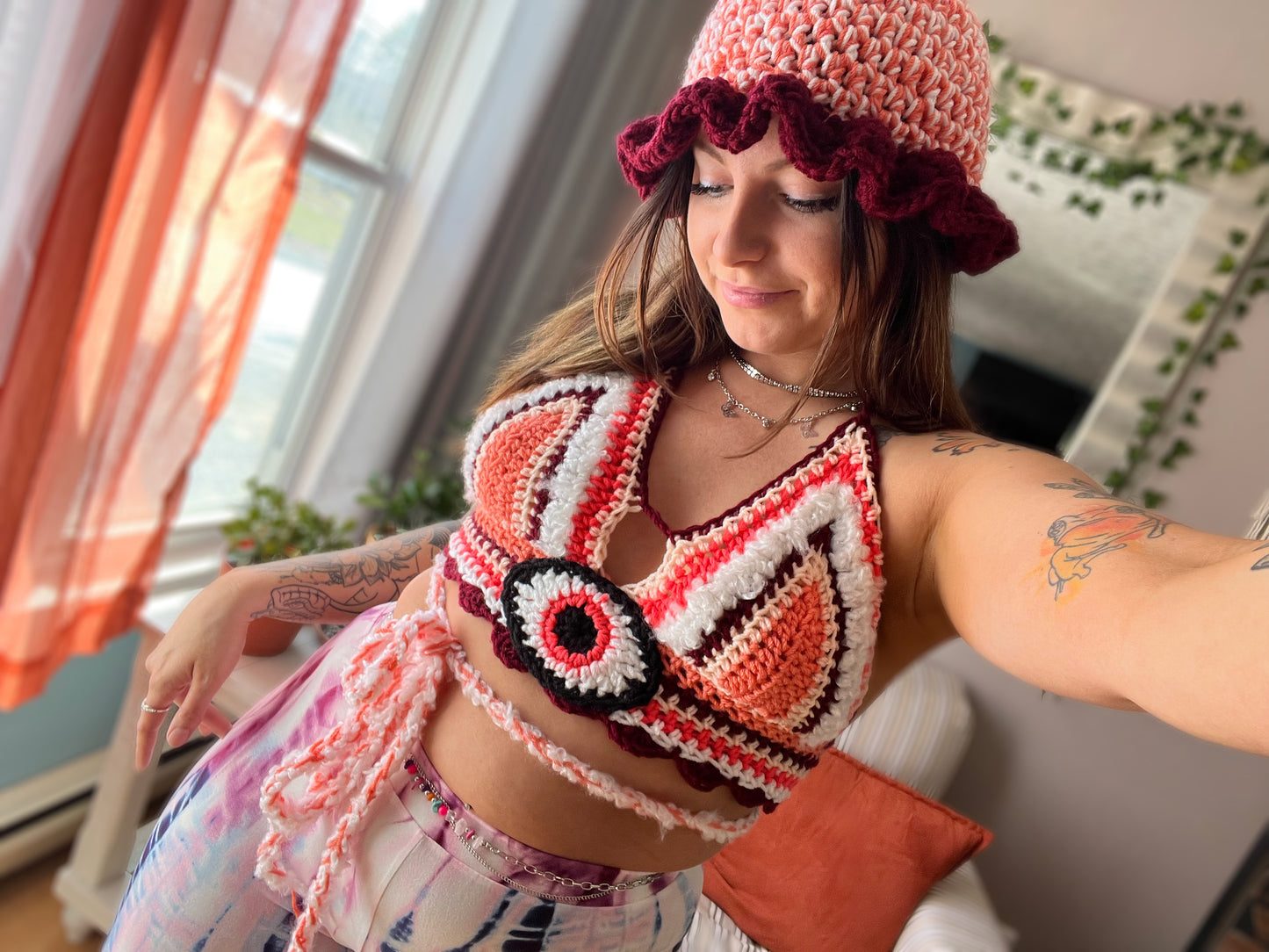 Matching Set (Top & Bucket Hat)