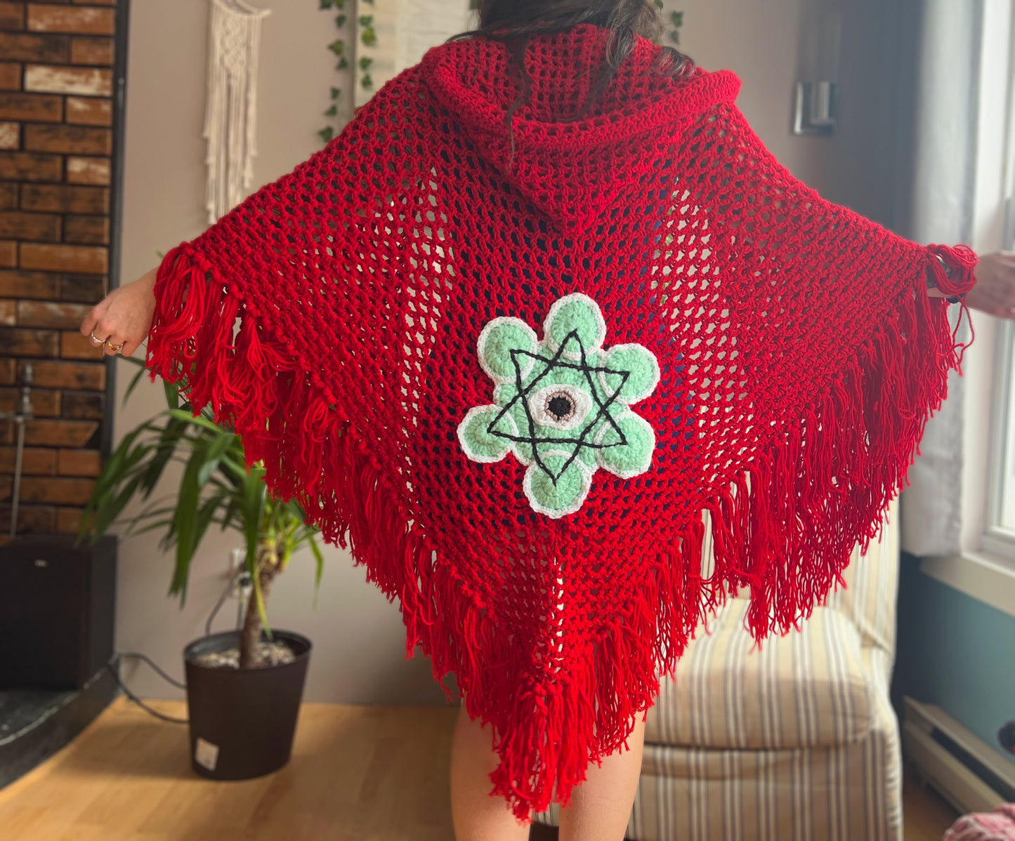 Metatron Trippy Shawl