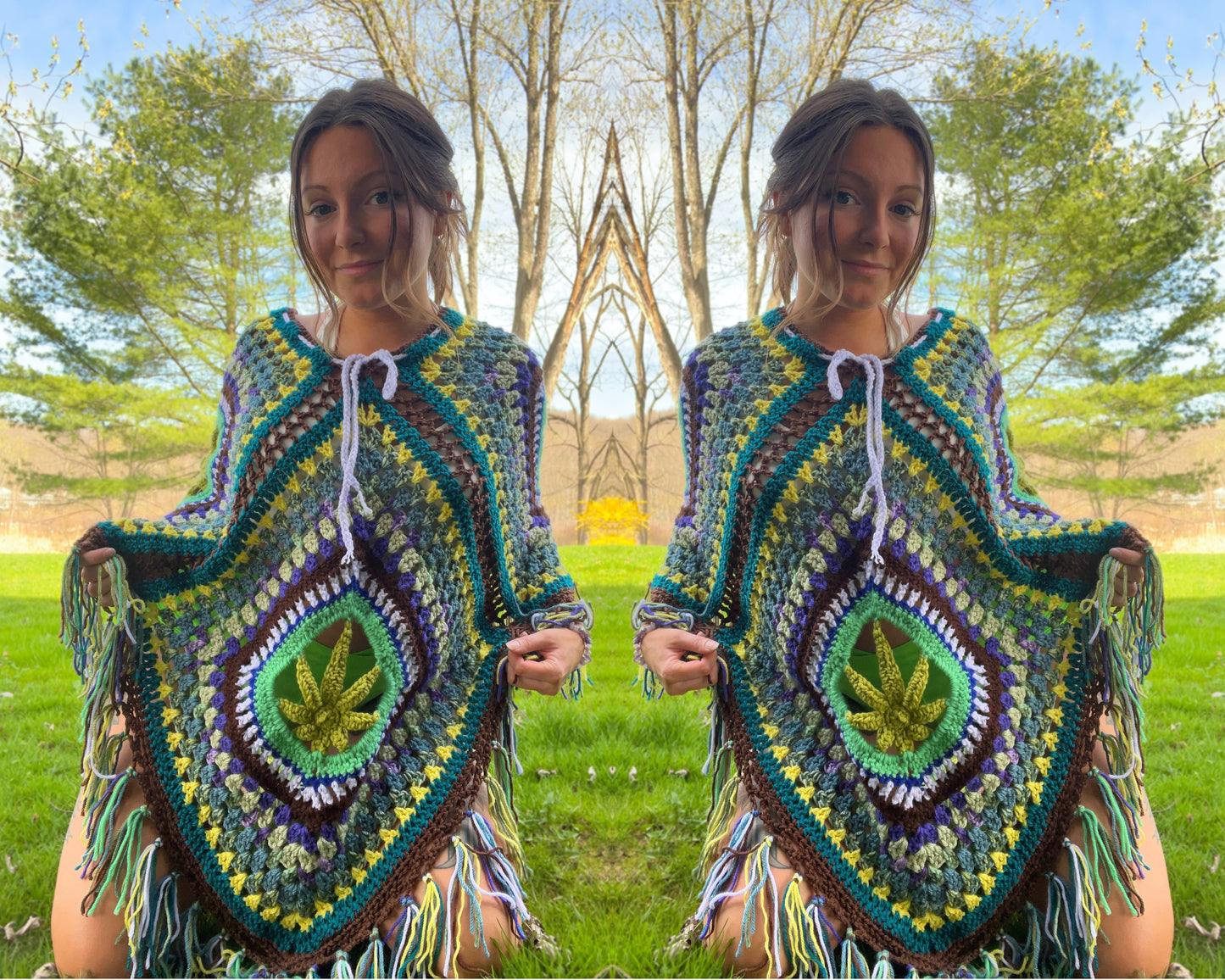 Oversized 420 Poncho