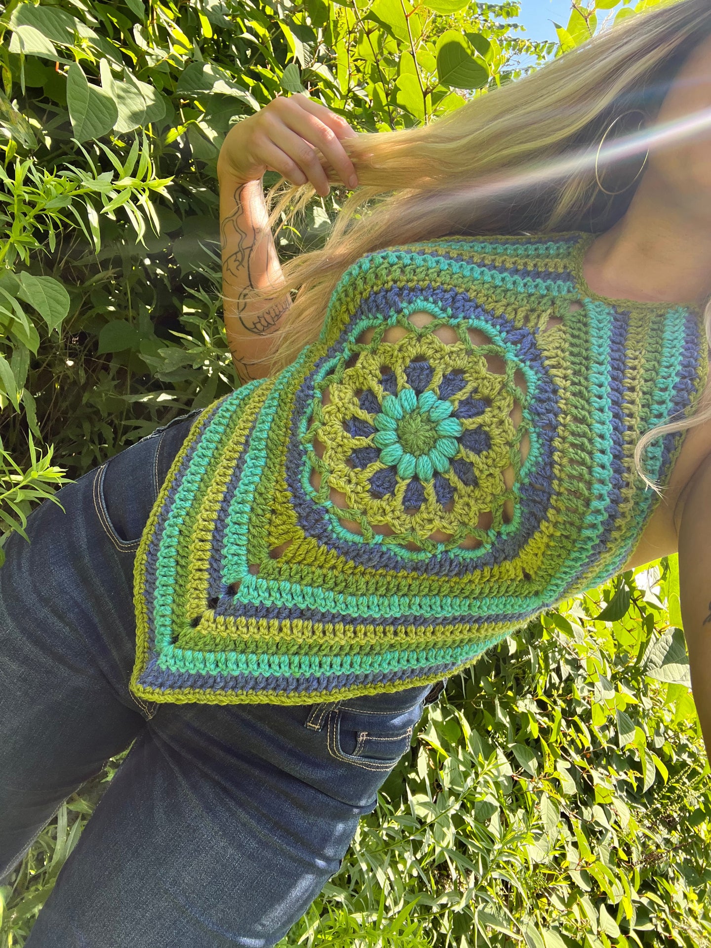 Dahlia Diamond Top (XS-M)