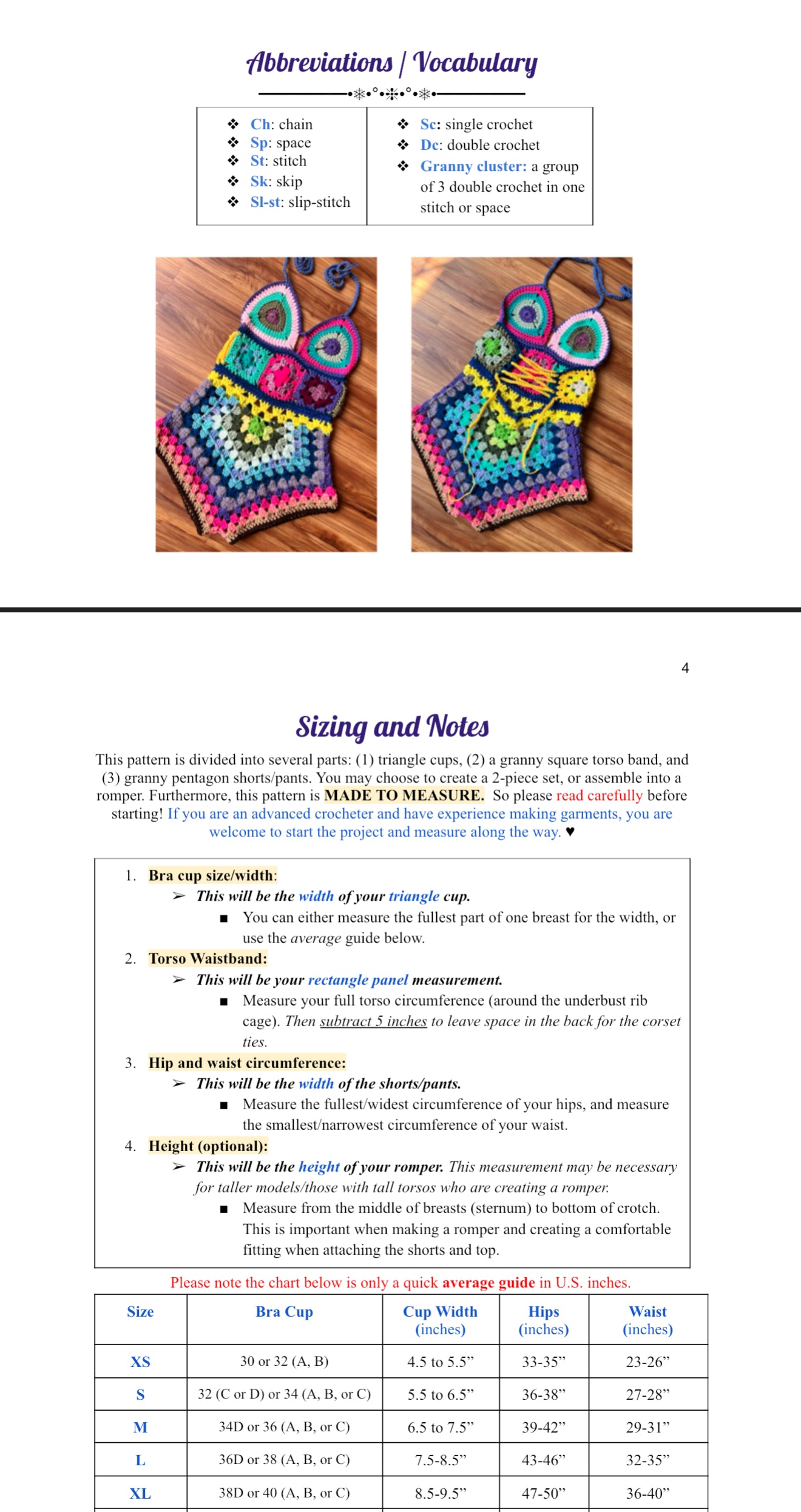 Block Party Playsuit Pattern (Romper or 2 Piece Set)