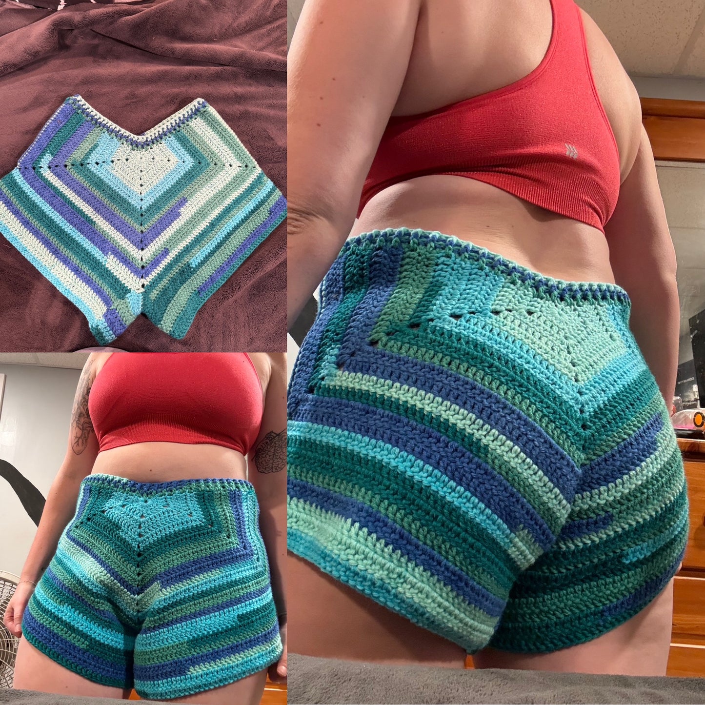 The Kaleidoscope Hot Pants Pattern