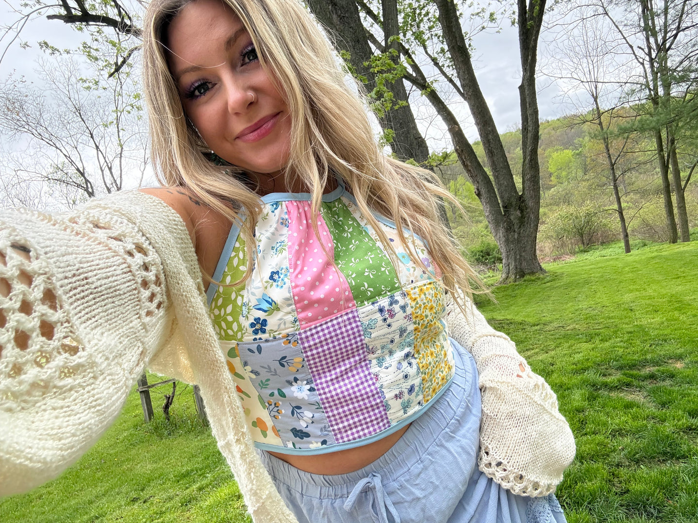 XS/M Quilted Halter Top
