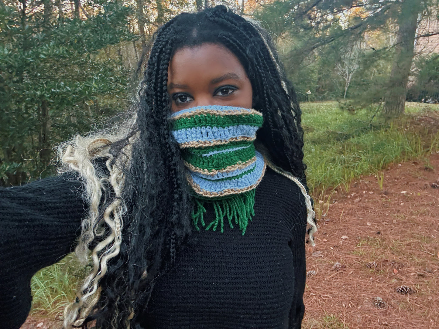 The Infinity & Beyond Scarf Pattern