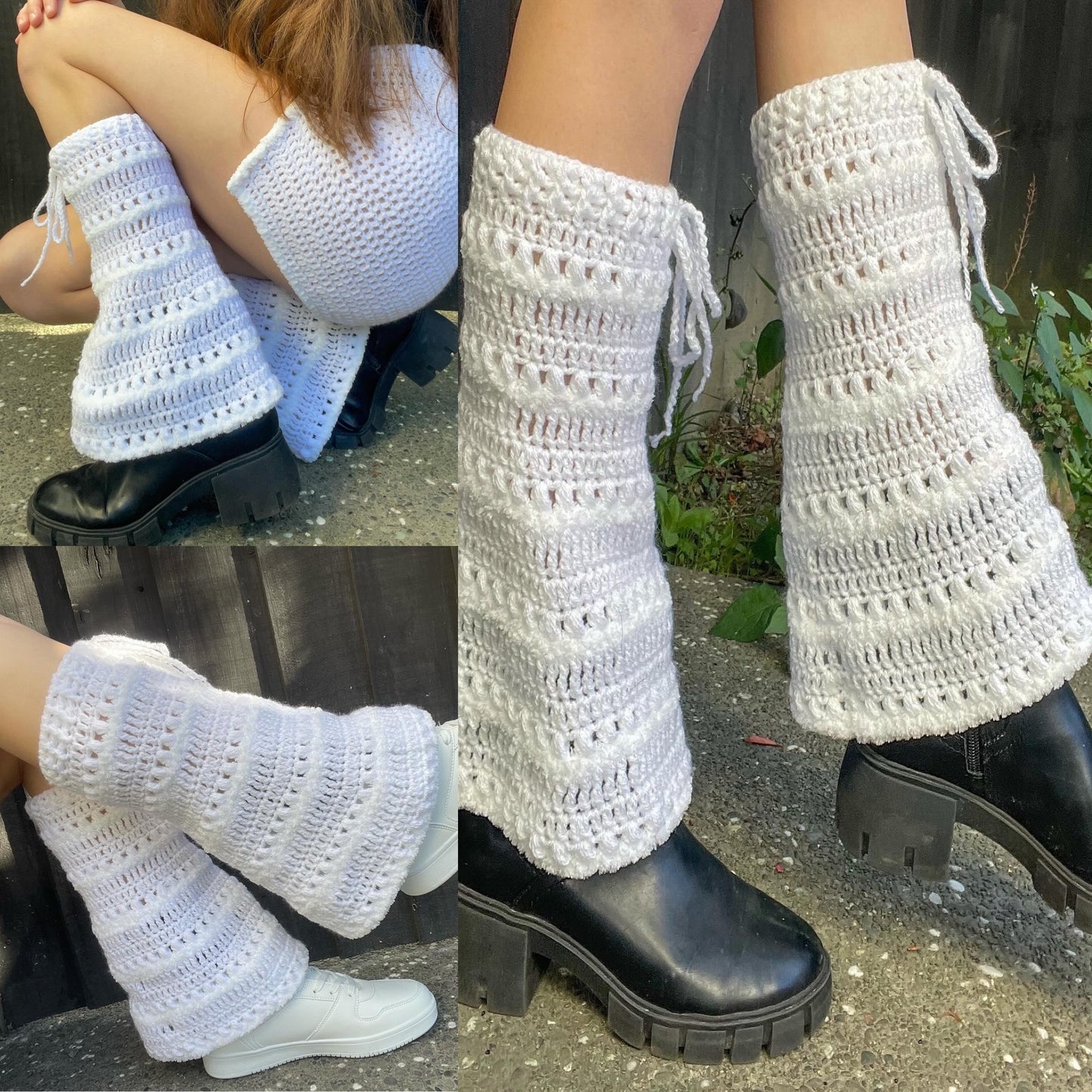 Solar Flares - Leg Warmer Pattern