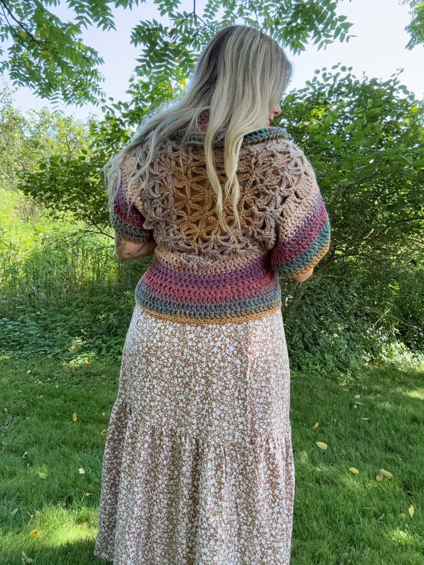 XS-M Flower of Life Shrug