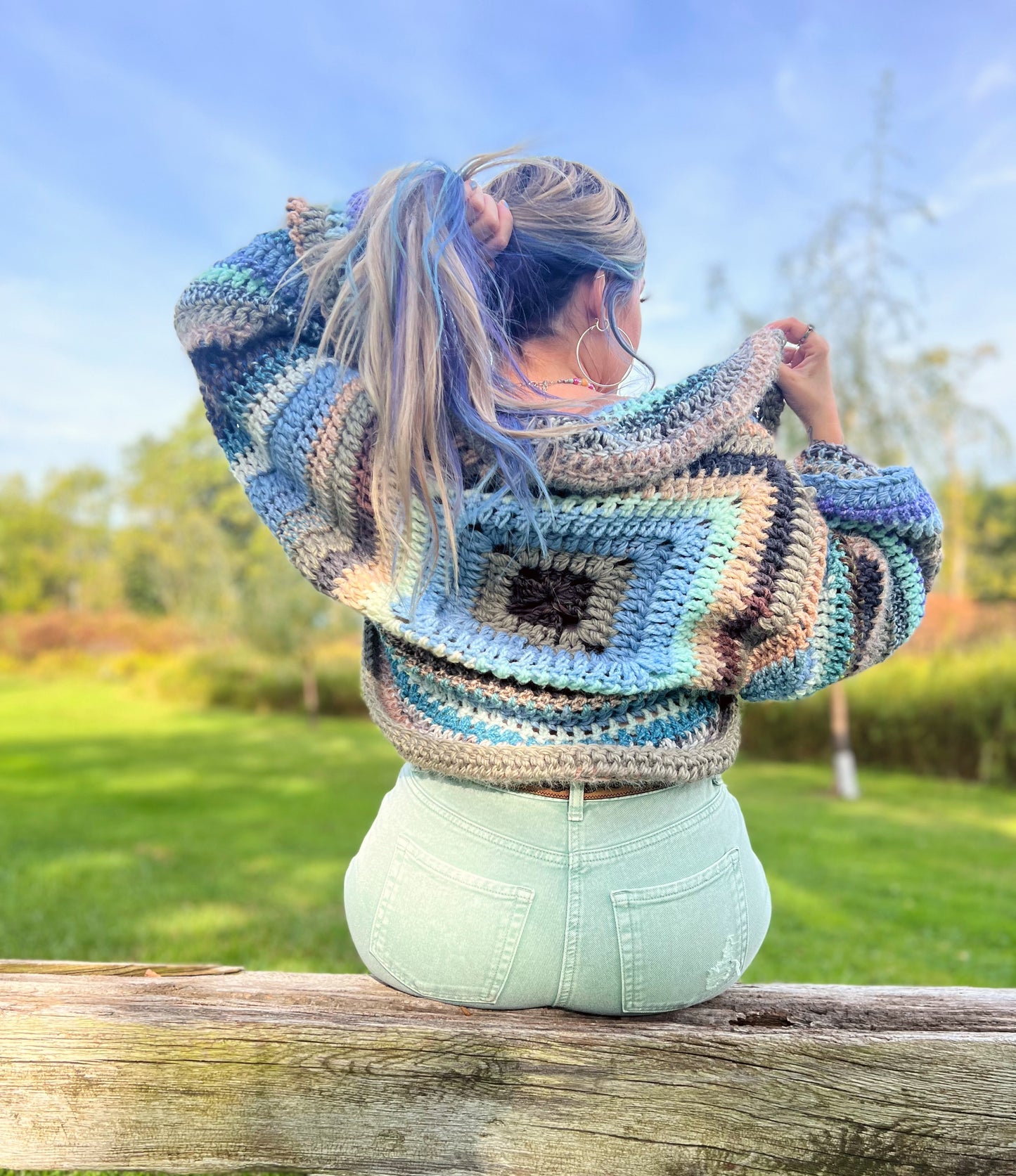 S-XL Chunky Cocoon Shrug