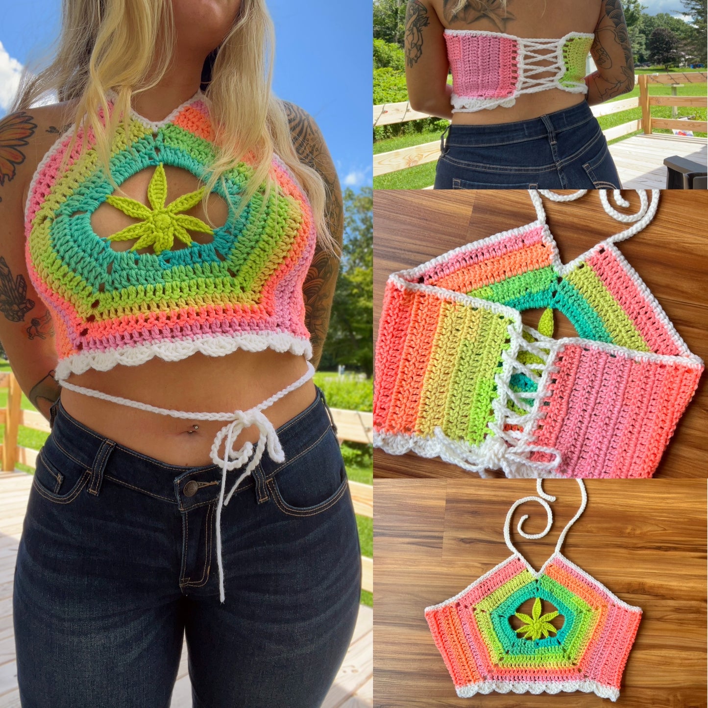 The High Priestess Halter Top Pattern