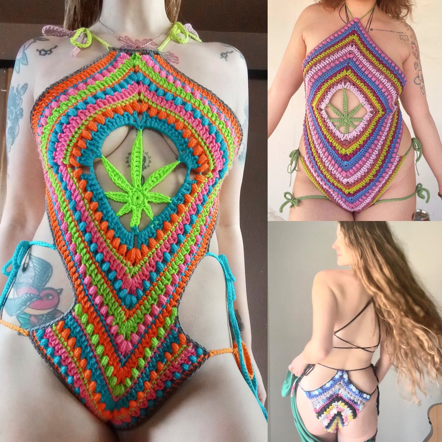 The Smol x Knotty Kush Bodysuit Pattern