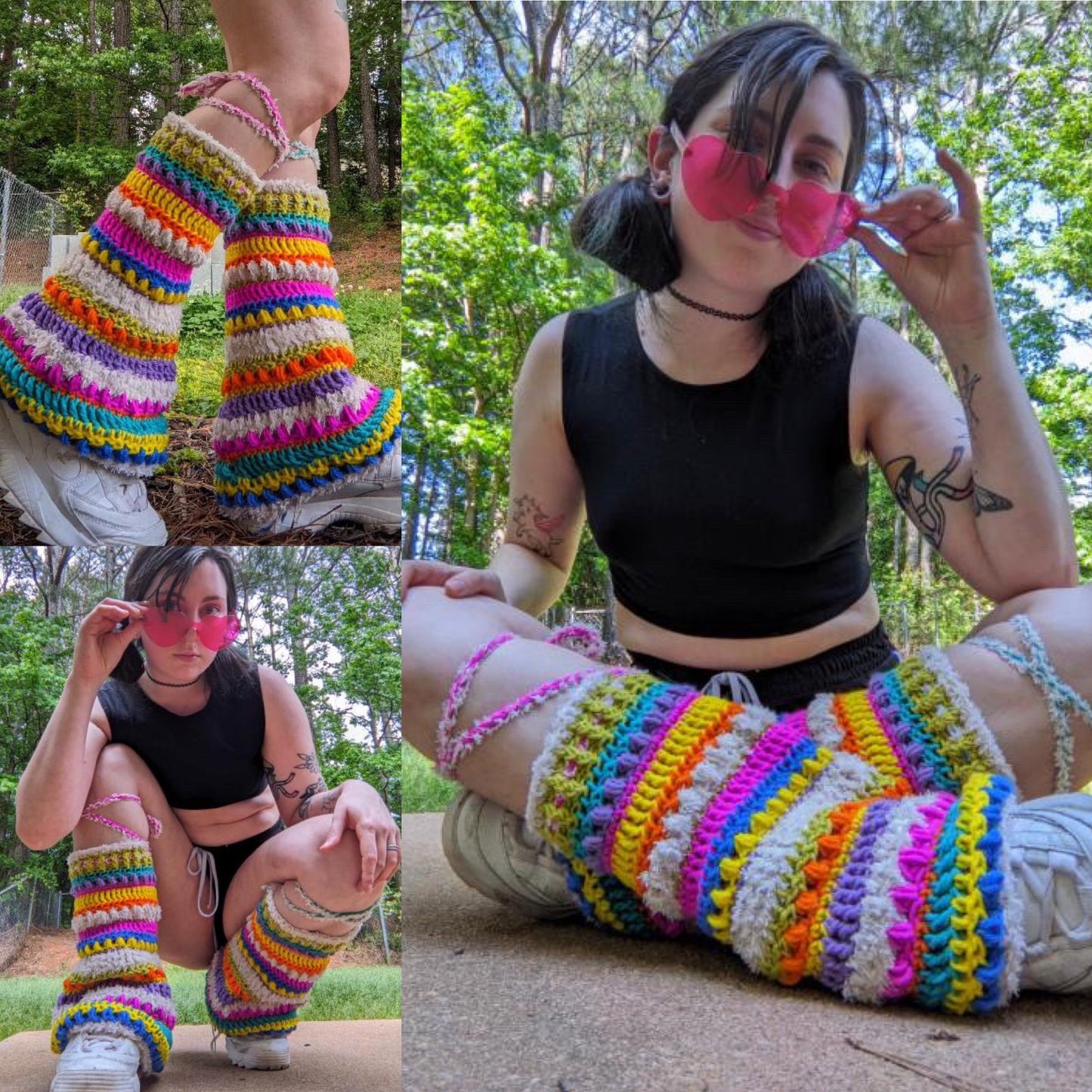 Solar Flares - Leg Warmer Pattern