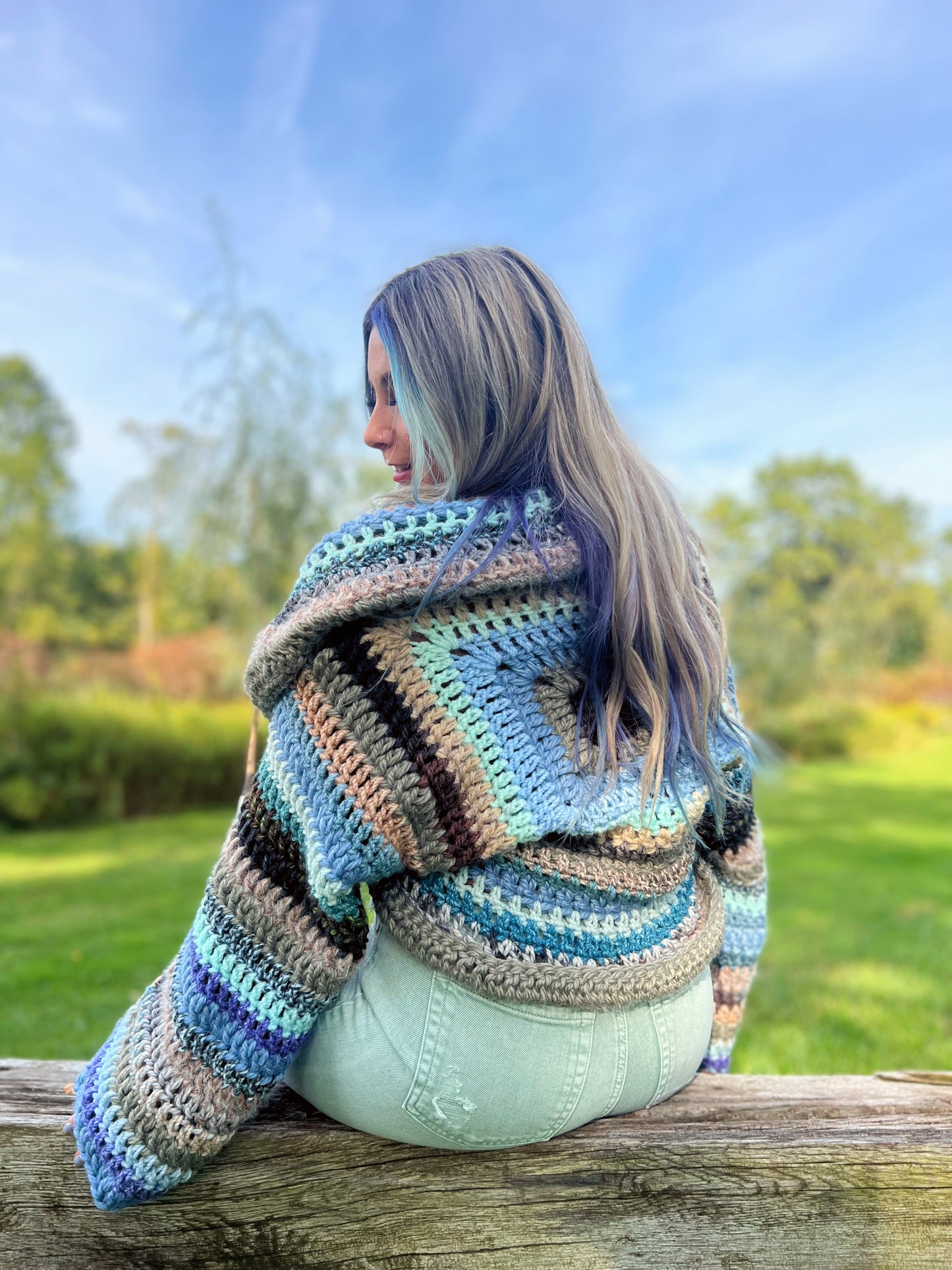 S-XL Chunky Cocoon Shrug