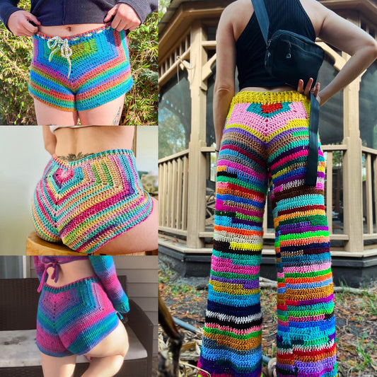 The Kaleidoscope Hot Pants Pattern