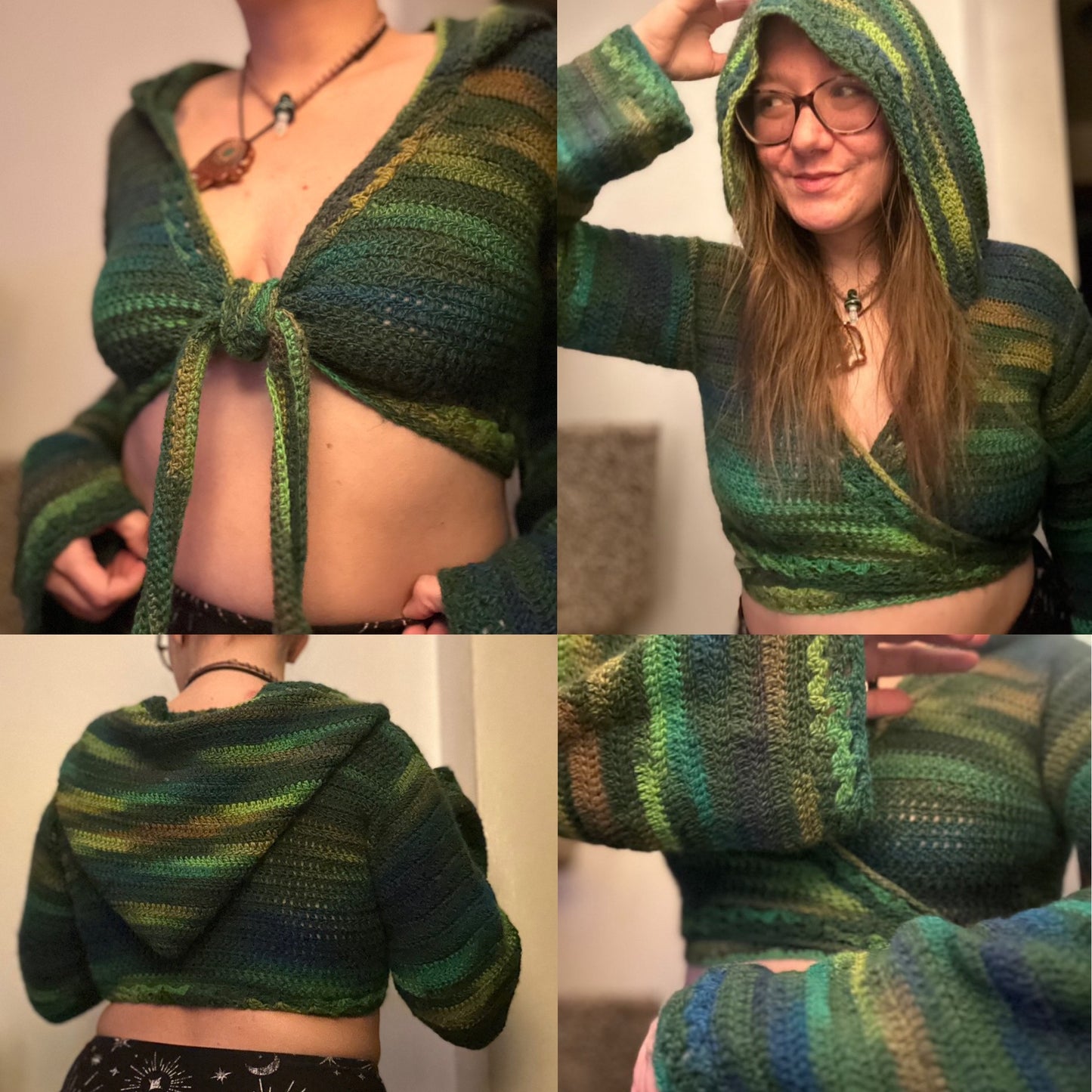 The Basic Hooded Wrap Top Pattern