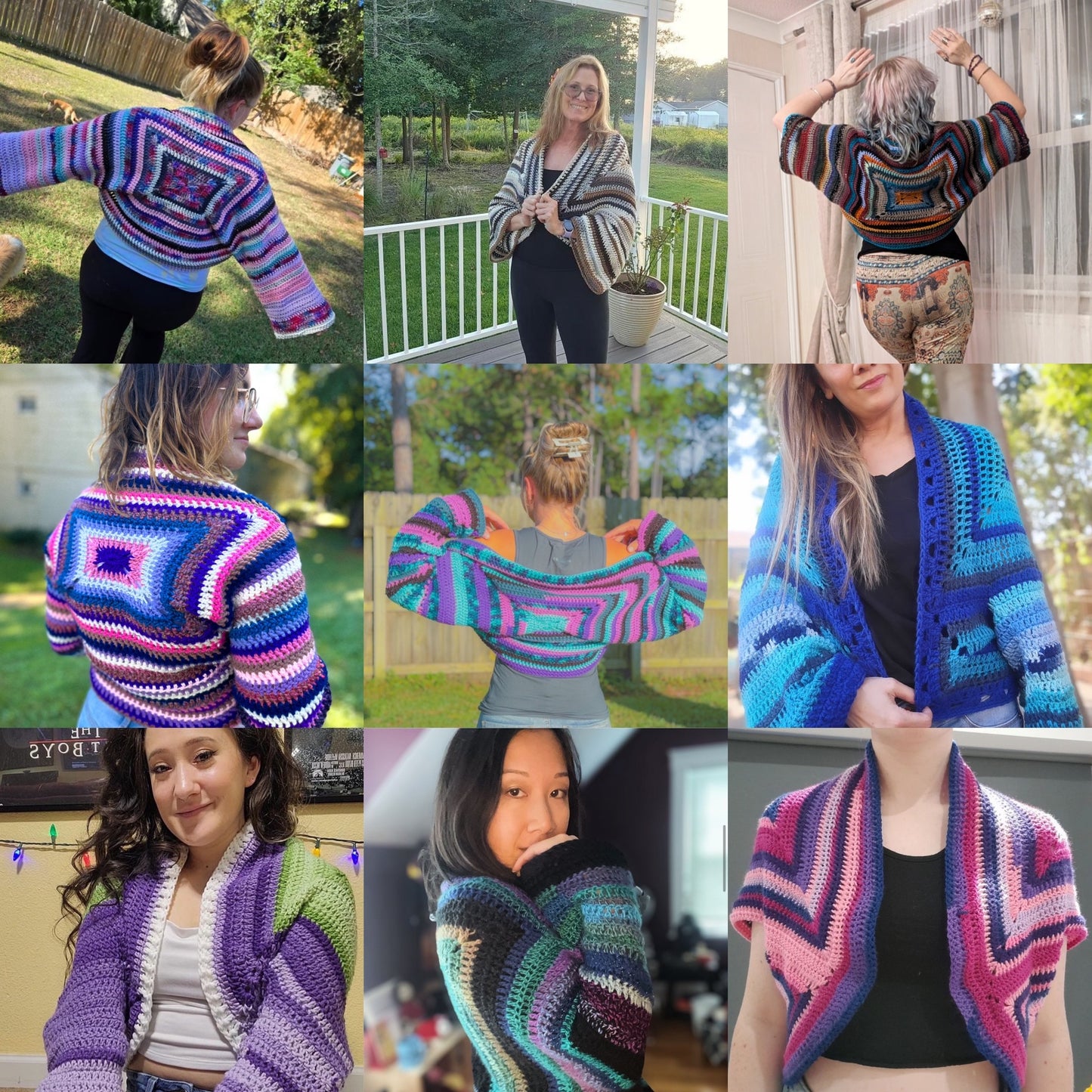 The Infinity Shrug Pattern