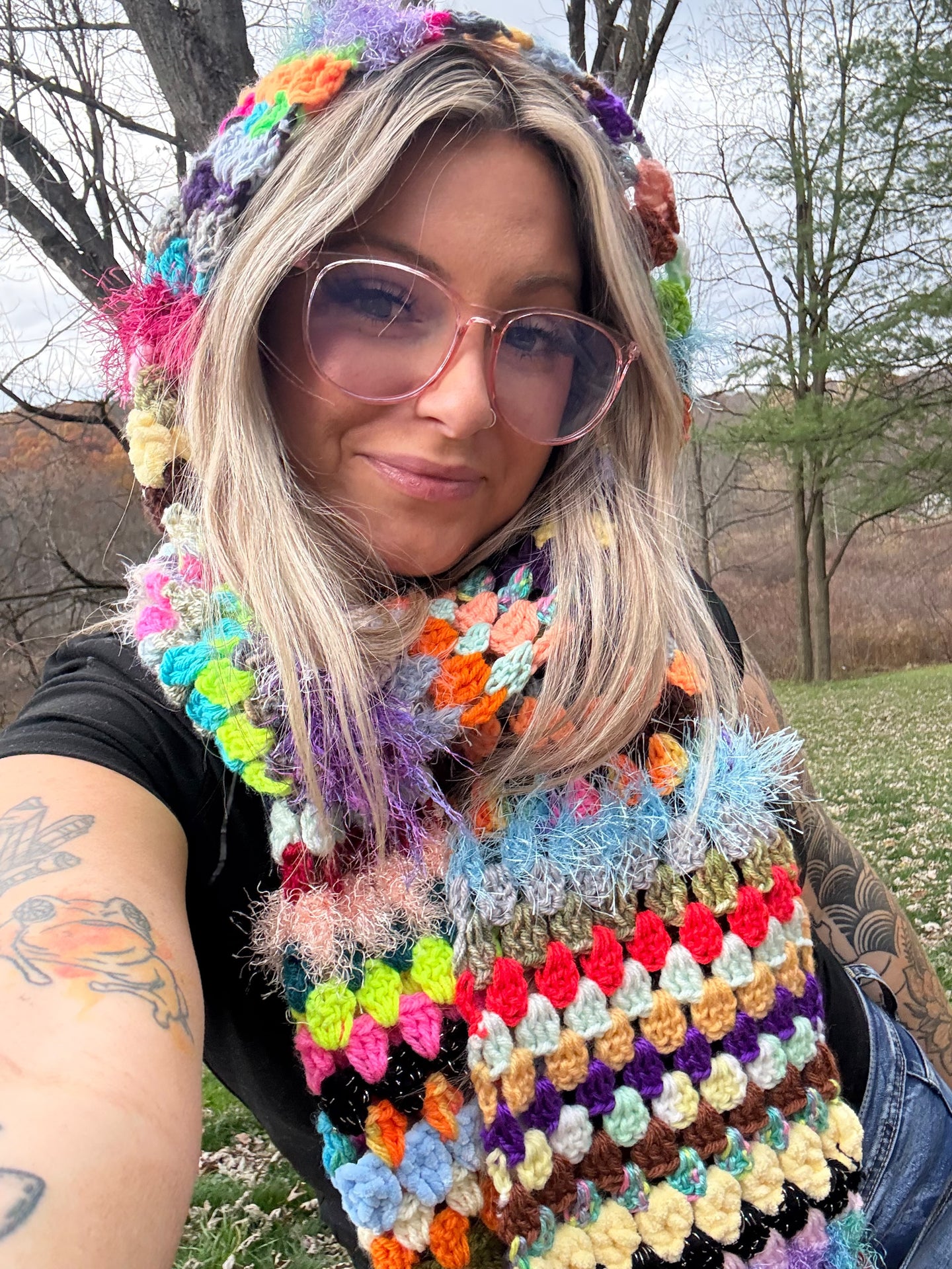 Made to Order Scrap Scarf (7-9 feet)