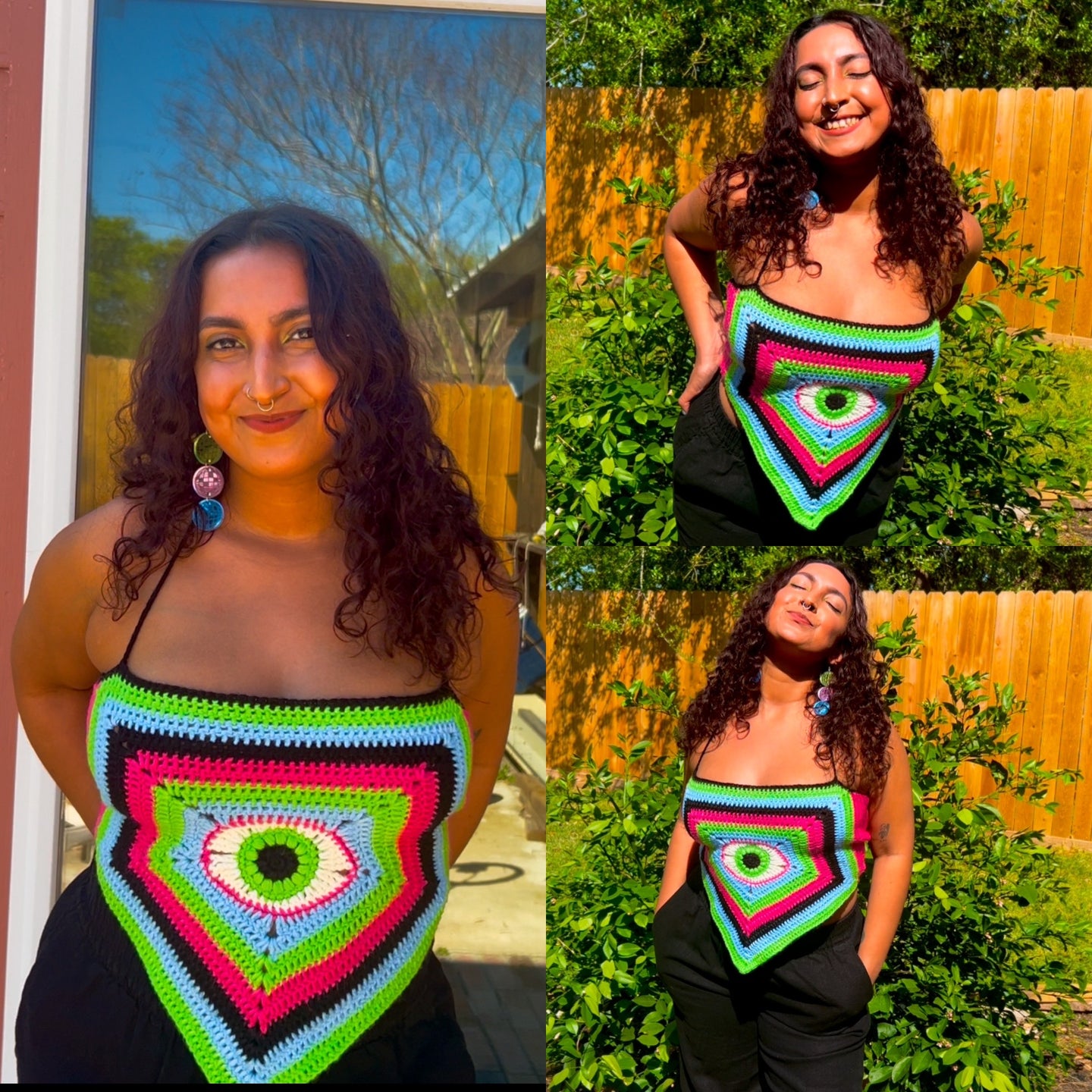 The Eyetomic Bond Top Pattern