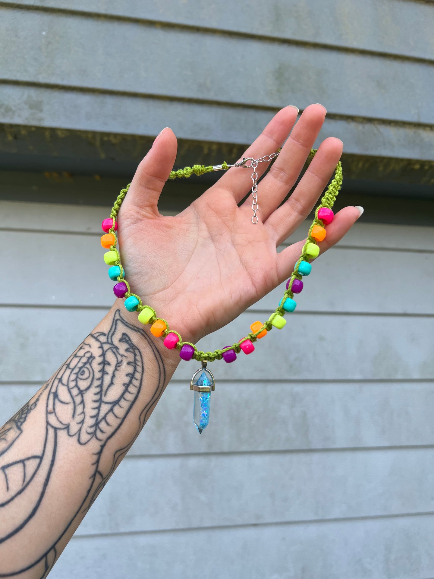 15-18” Kandi Hemp Choker
