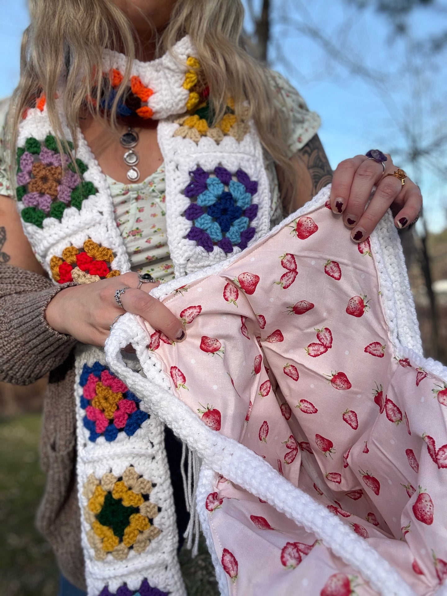 Matching Scarf & Purse Set