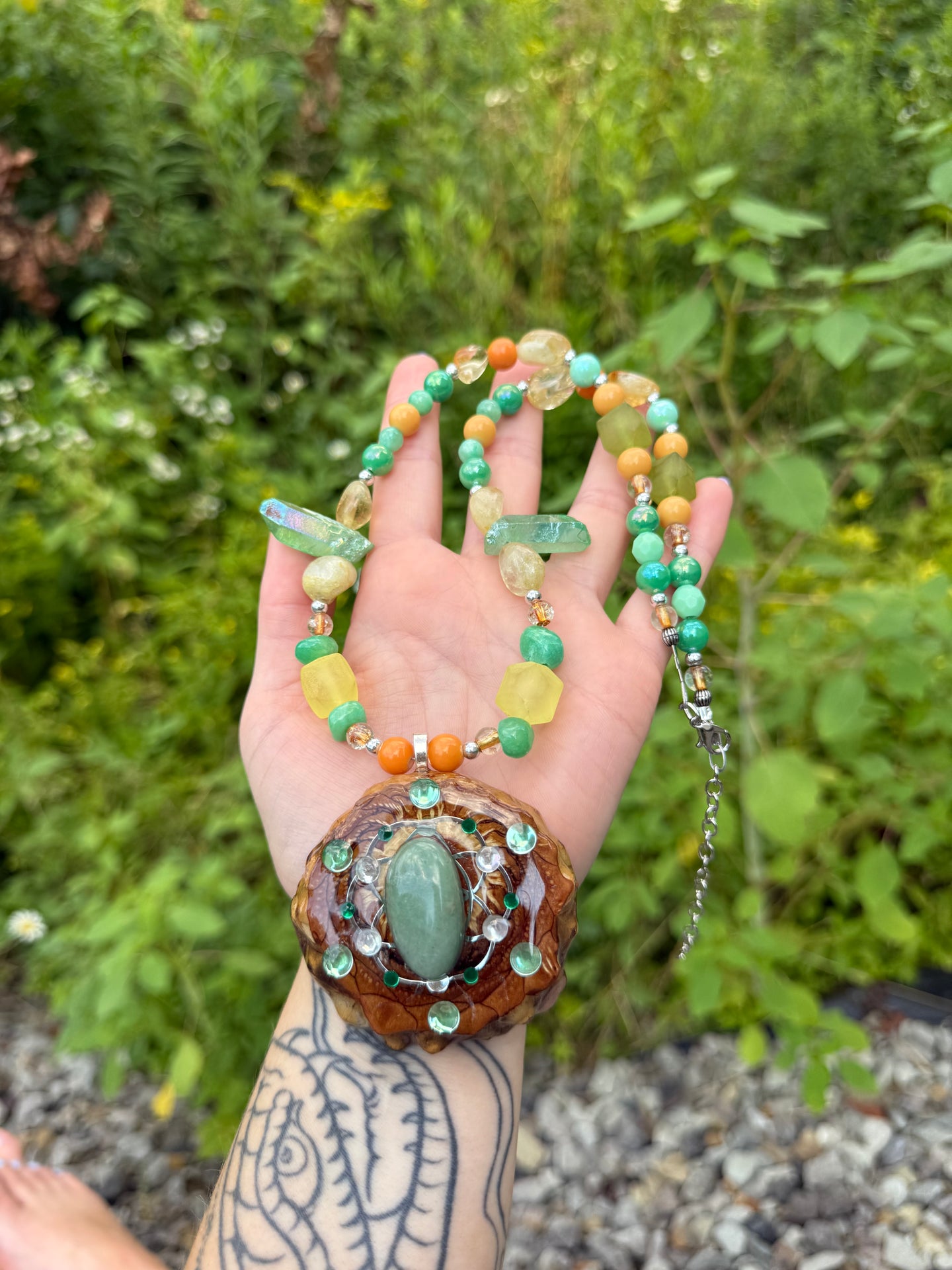 The Pine & Ember Beaded Necklace 21-23”