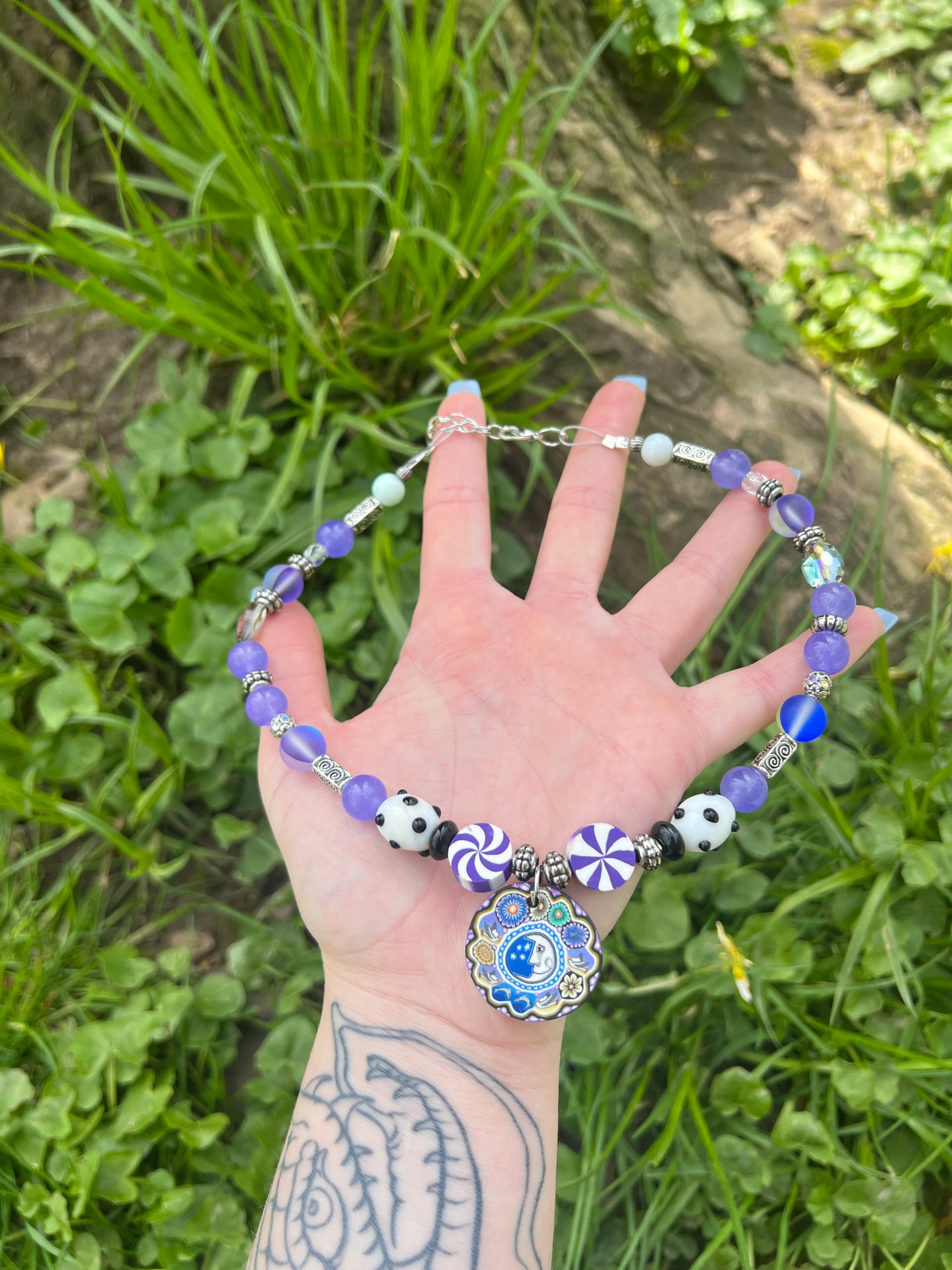 Moon Child Choker 14-17”