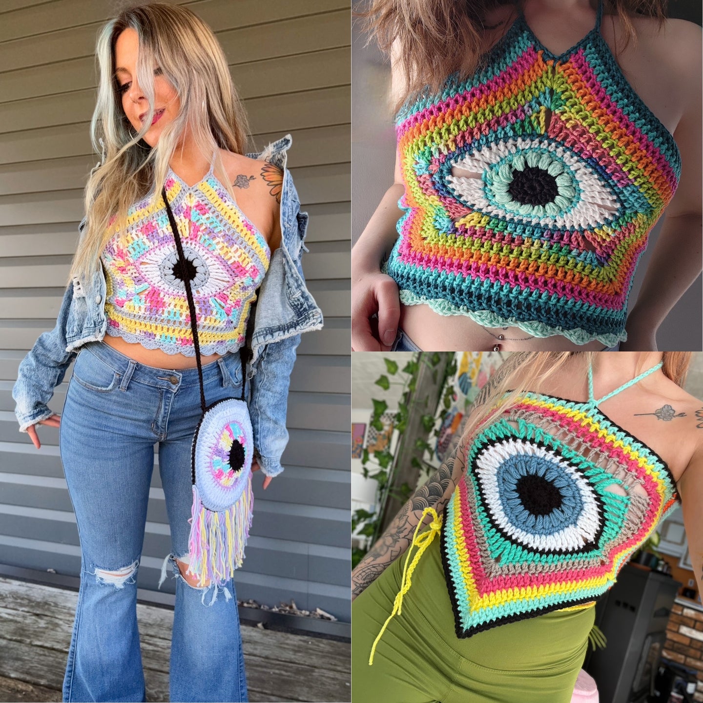 The Eyetomic Bond Top Pattern