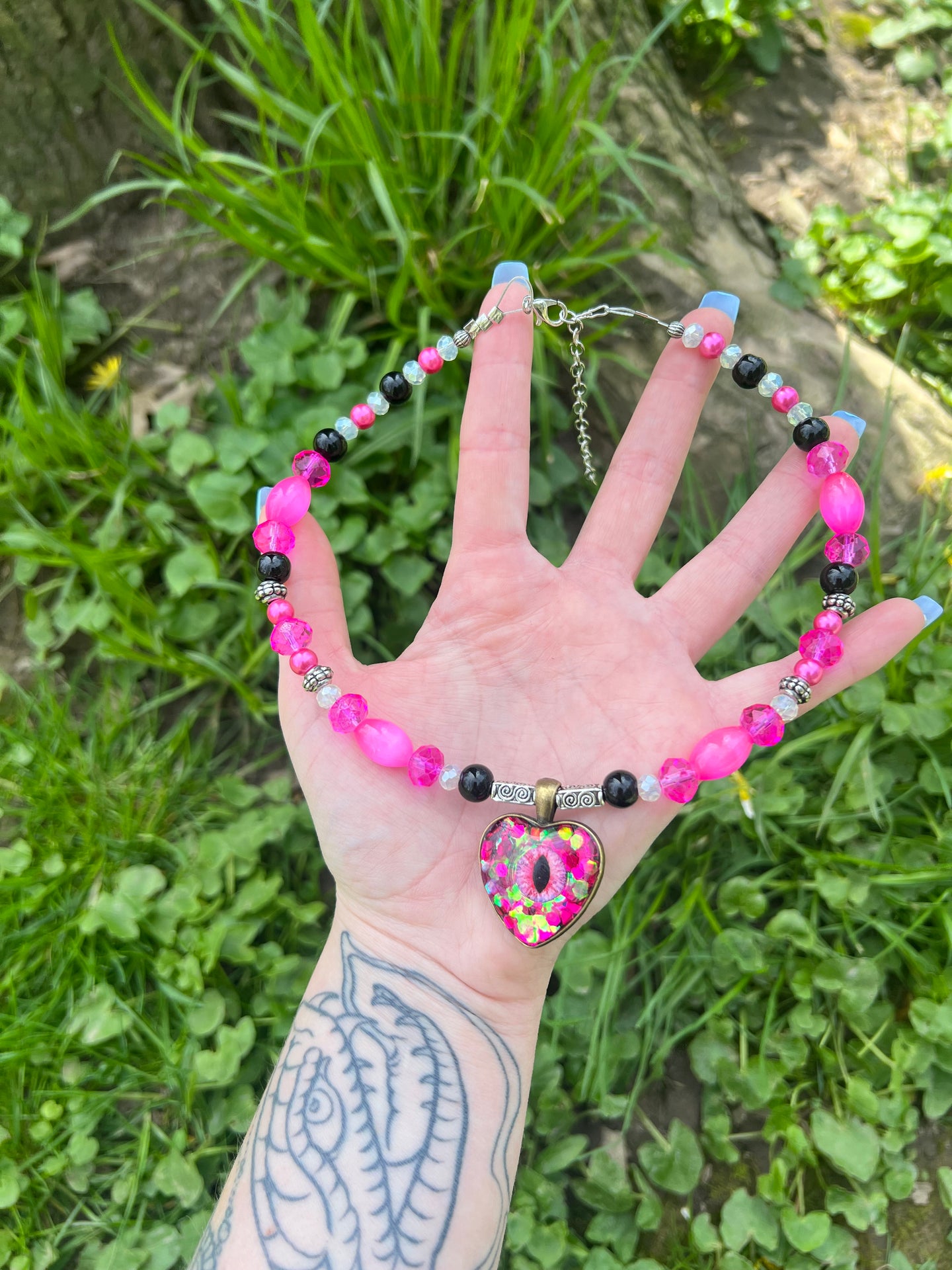 Eye Candy Choker 14-18”