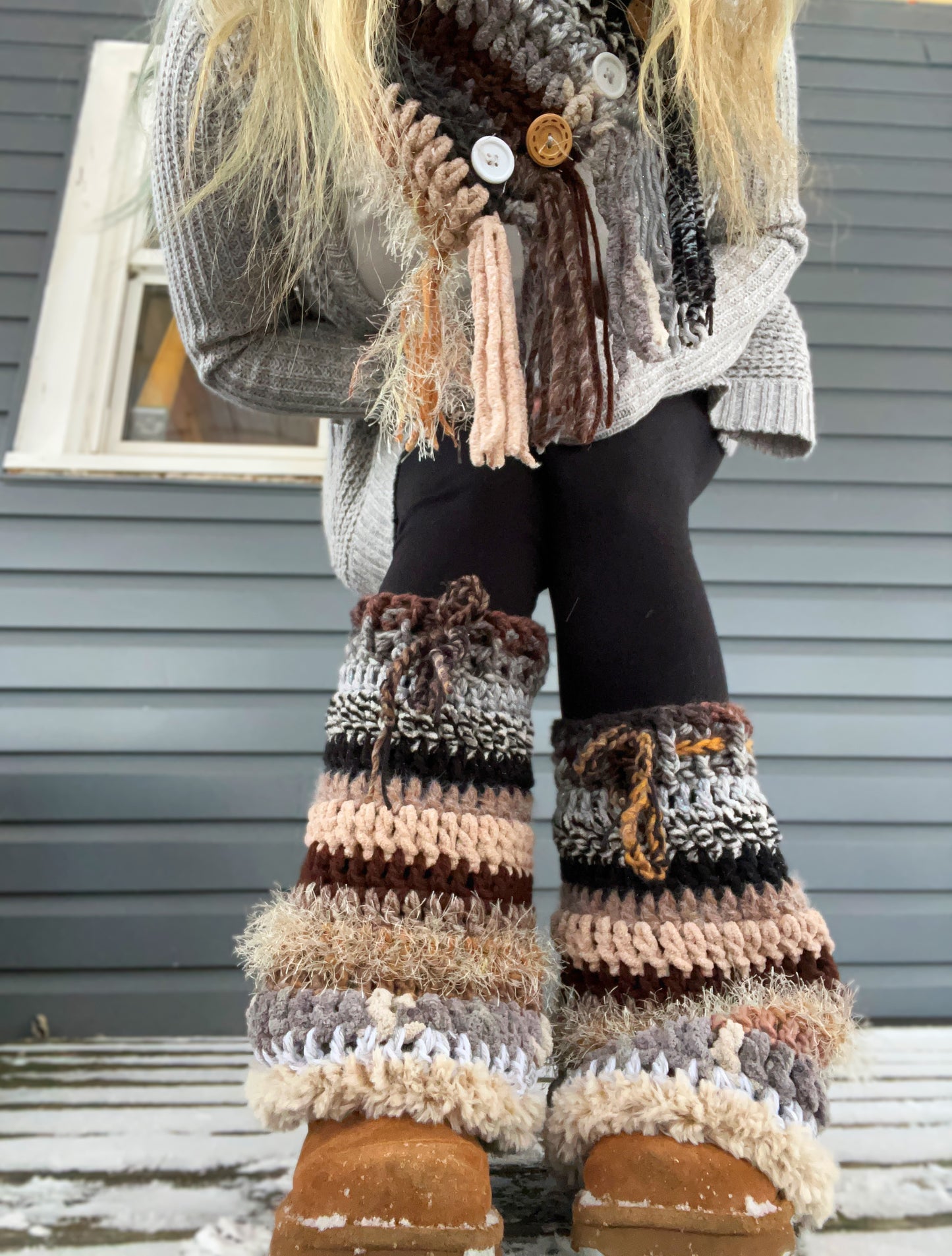 Chunky Flare Leg Warmers