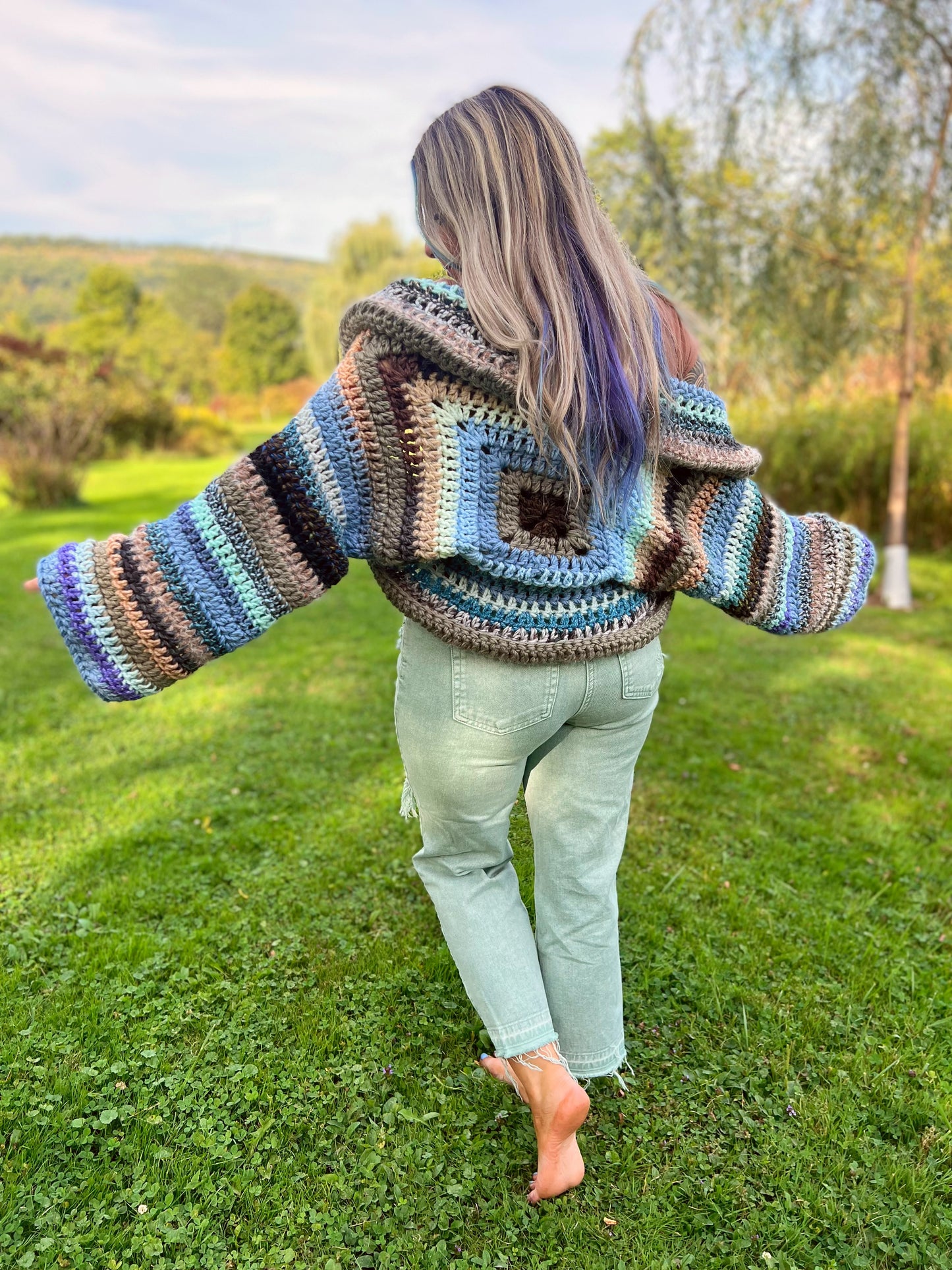 S-XL Chunky Cocoon Shrug