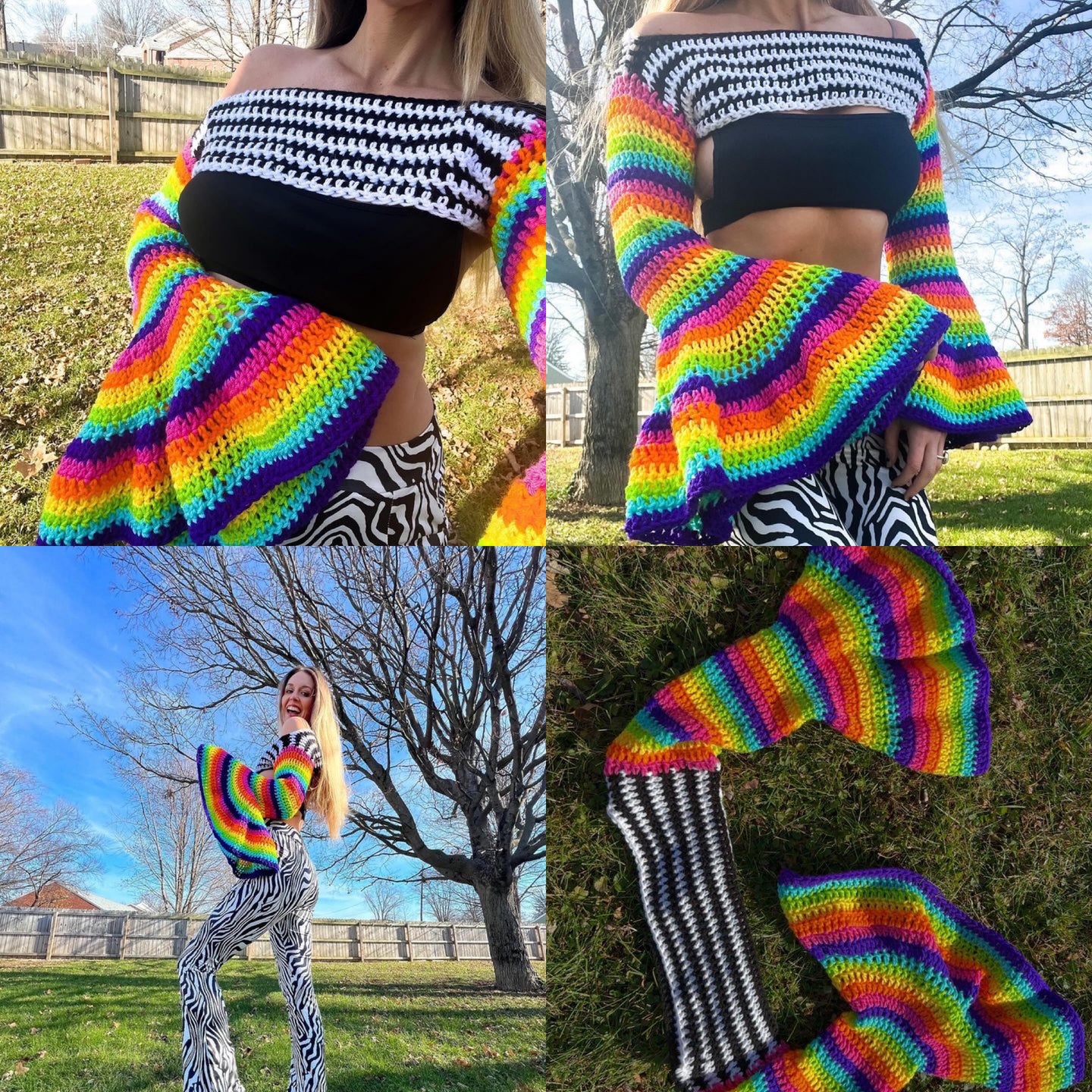 The Fairy Flare Shrug Pattern (Short & Long Sleeve)