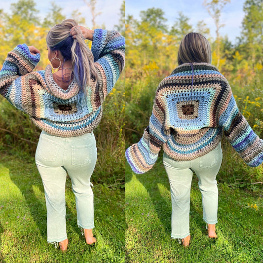 S-XL Chunky Cocoon Shrug