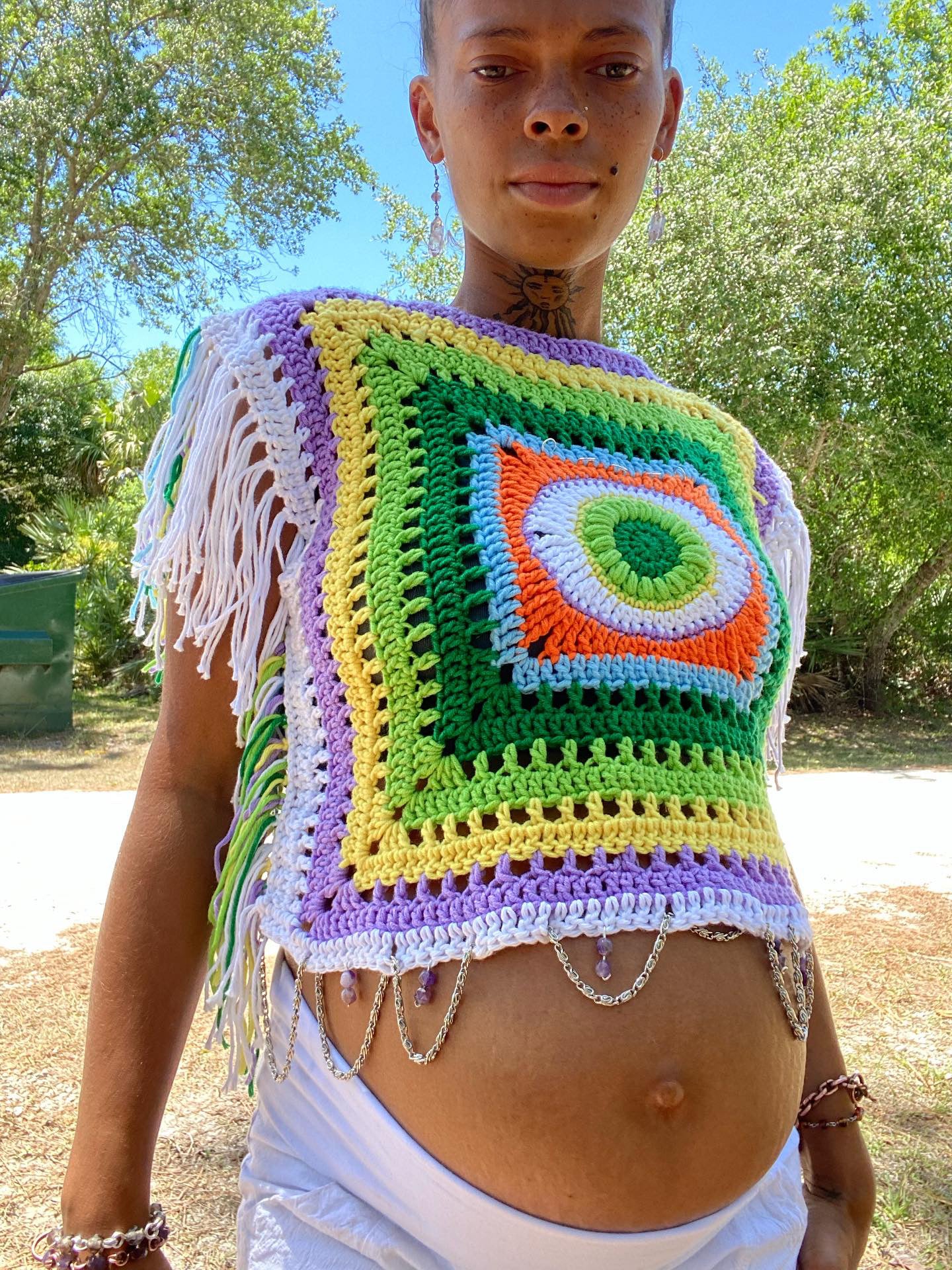 The Optic Nervana Poncho Pattern