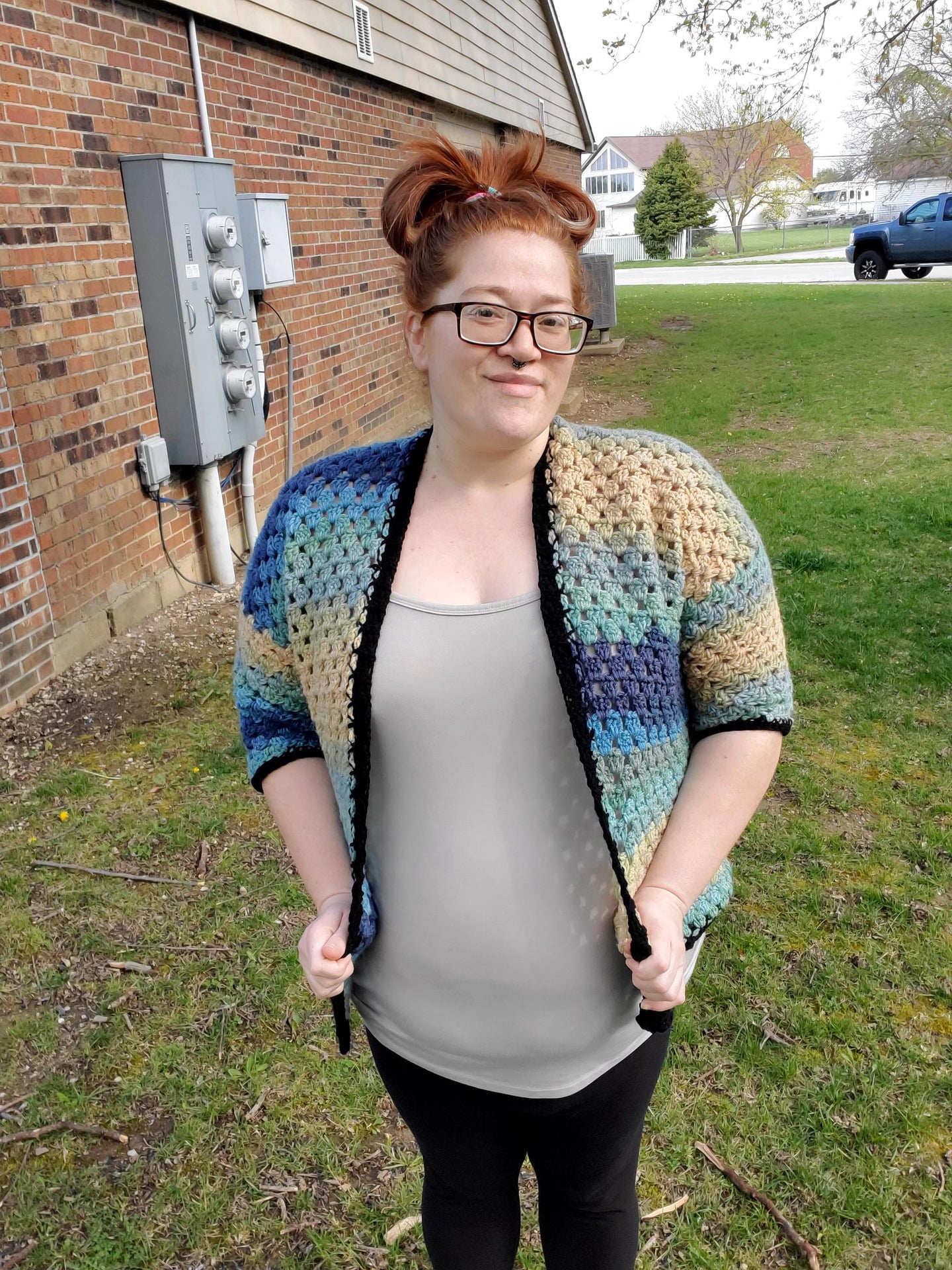 Knot-Your-Granny's Sweater Pattern - PDF Digital Download Only - Crochet Cardigan Pattern