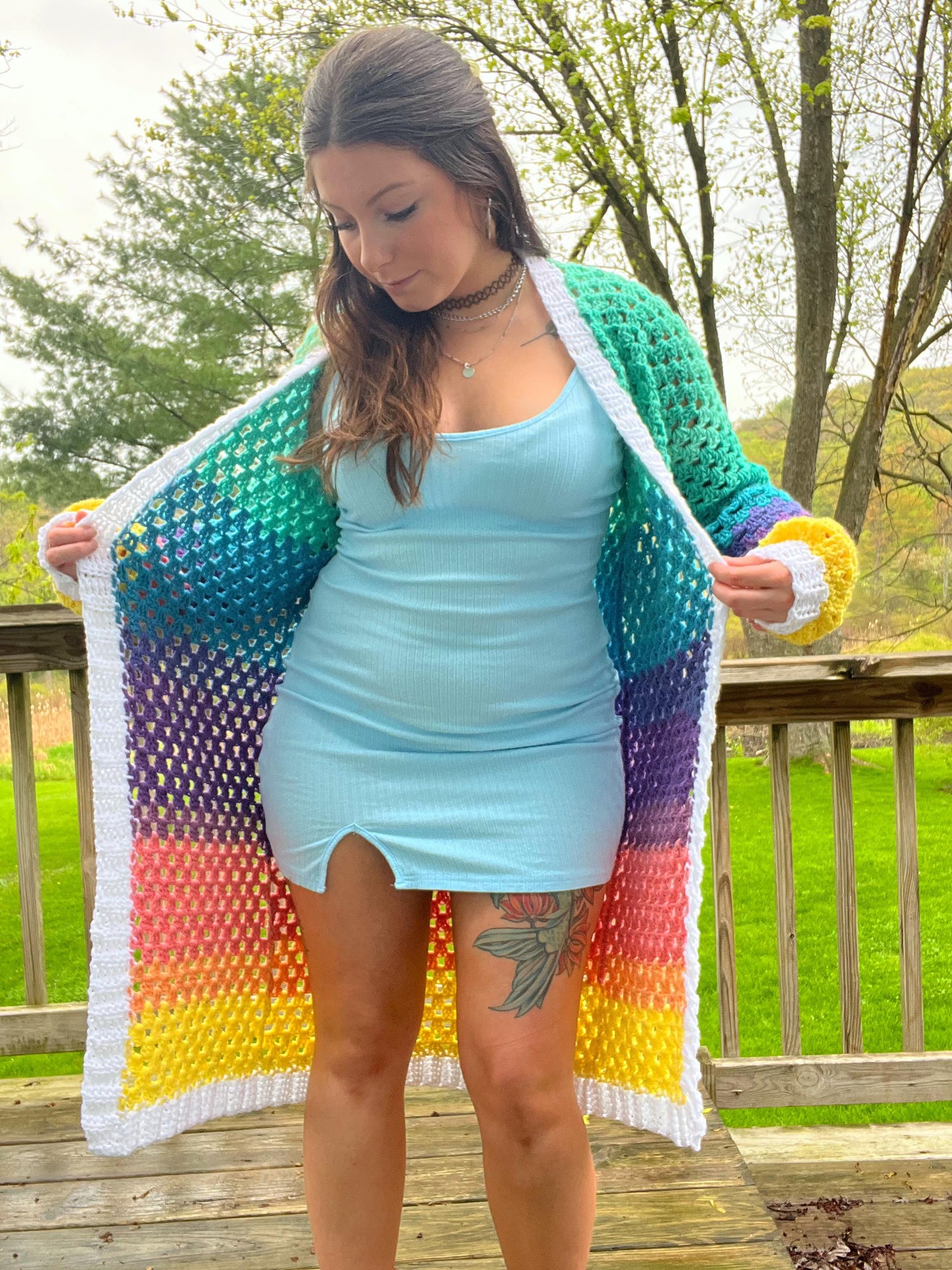 Knot-Your-Granny's Sweater Pattern - PDF Digital Download Only - Crochet Cardigan Pattern