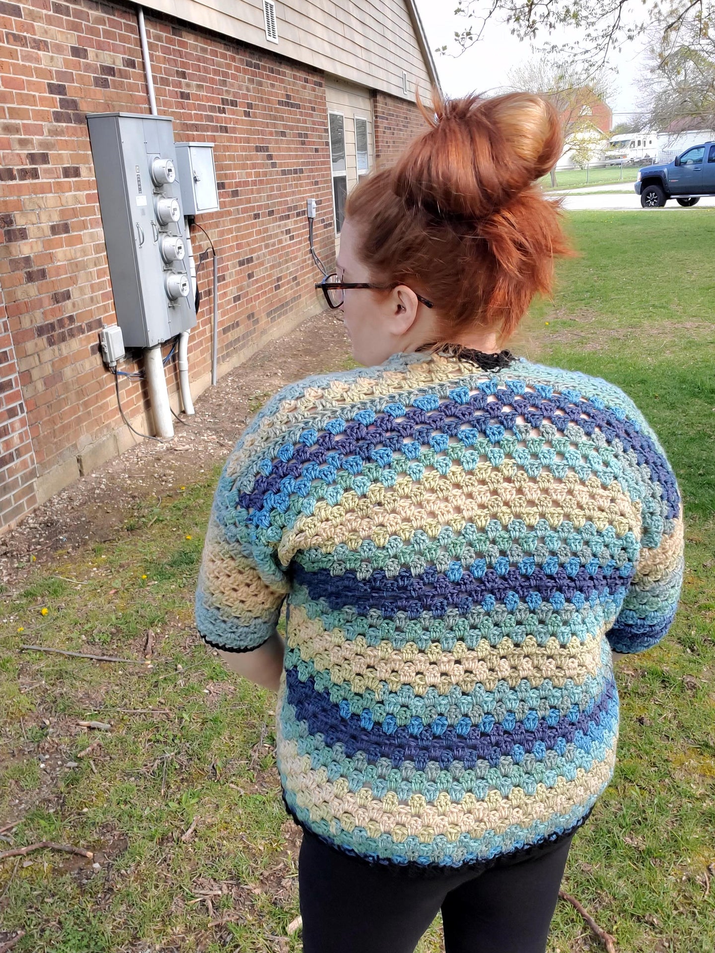 Knot-Your-Granny's Sweater Pattern - PDF Digital Download Only - Crochet Cardigan Pattern