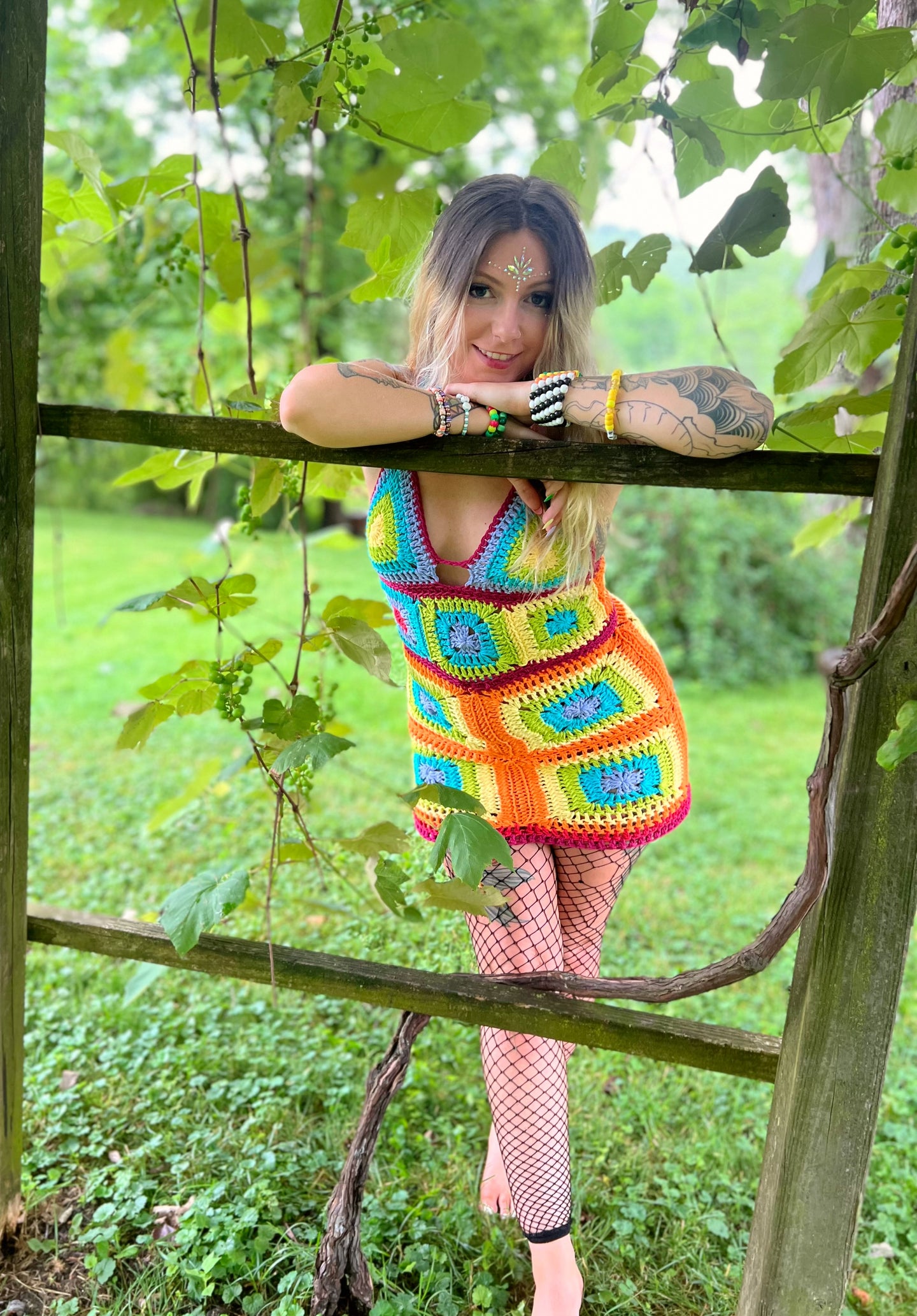 The Kaleidoscope Pride Dress (M)
