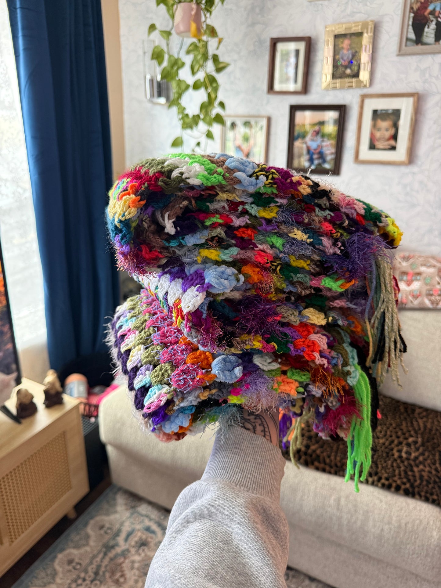 2 Custom Scrap Scarves