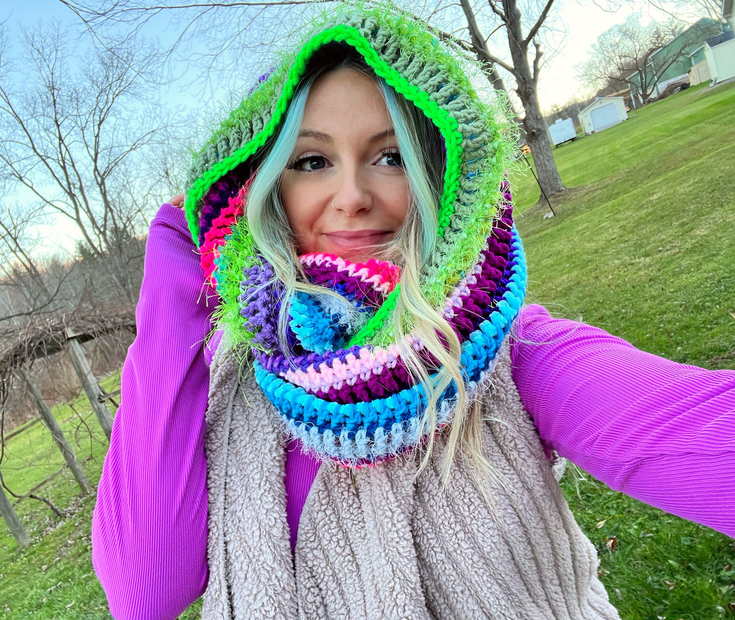 The Infinity & Beyond Scarf Pattern