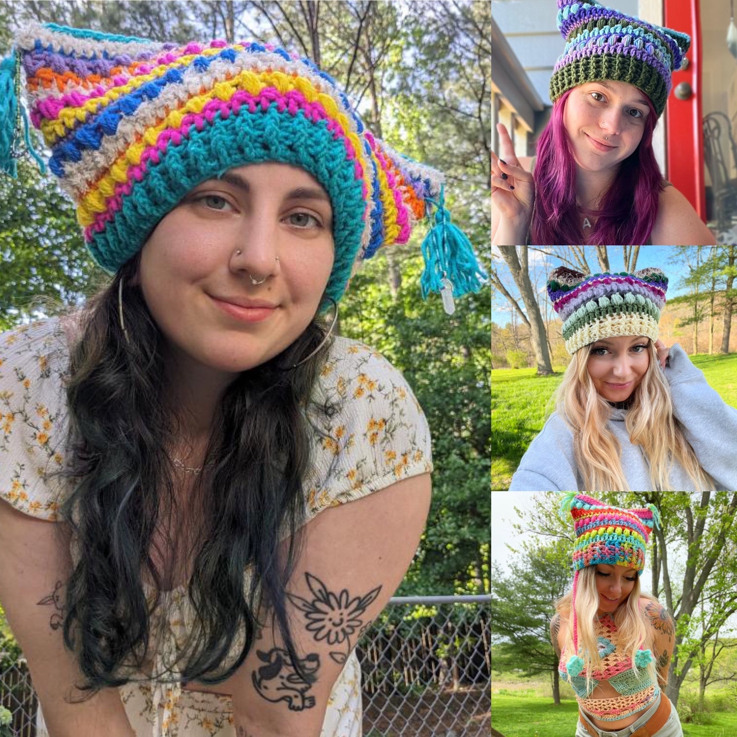The Scrappy Cat Hat Pattern