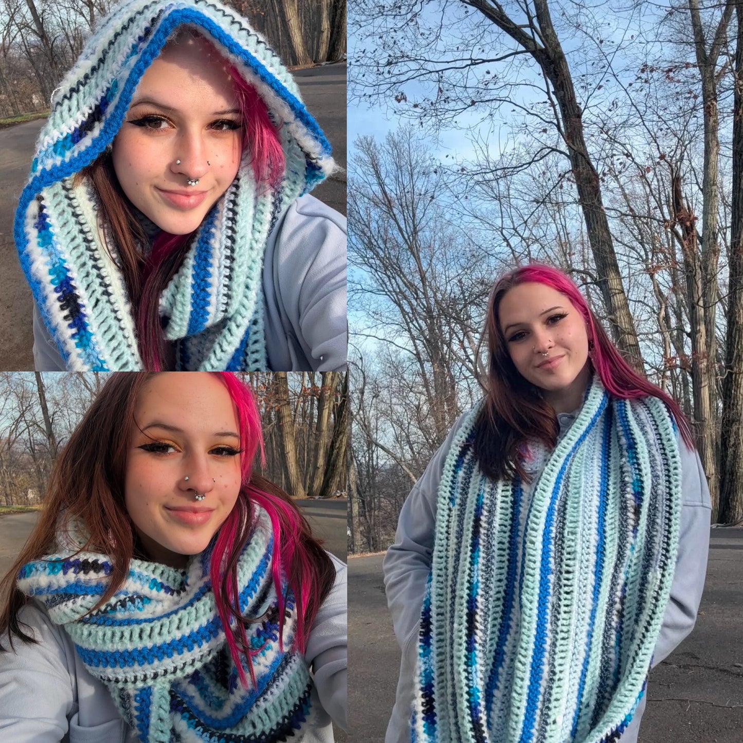 The Infinity & Beyond Scarf Pattern