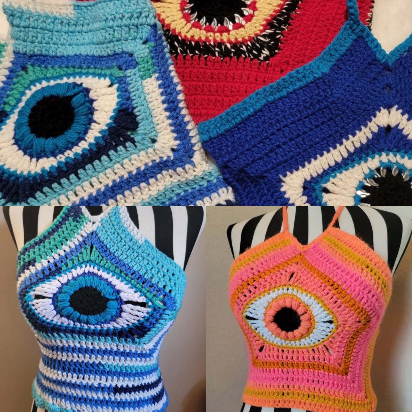 The Eyetomic Bond Top Pattern